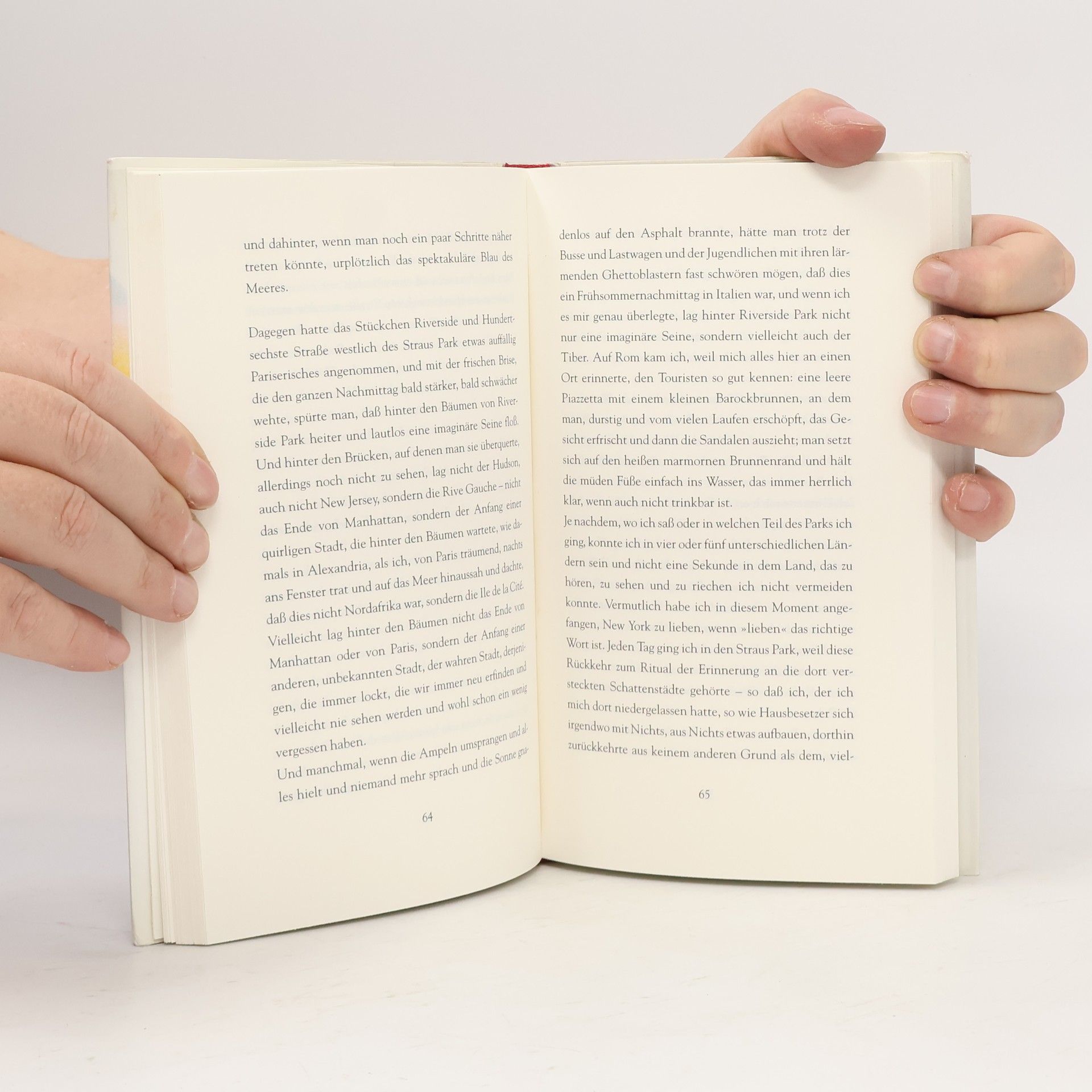André Aciman Hauptstädte der Erinnerung