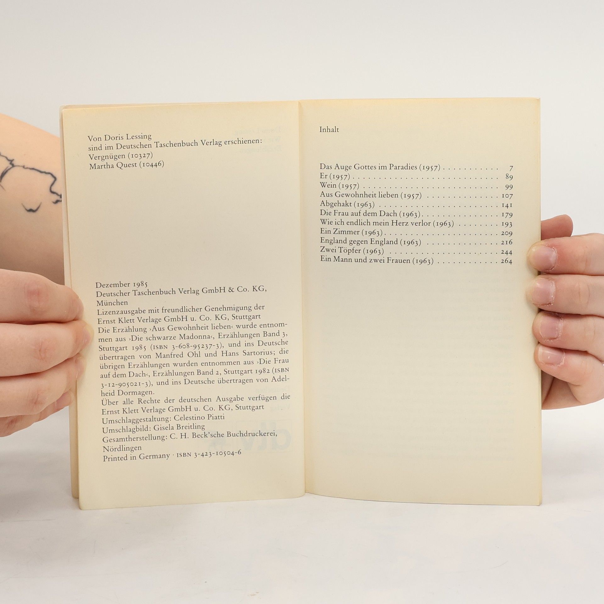 Doris Lessing Wie ich endlich mein Herz verlor