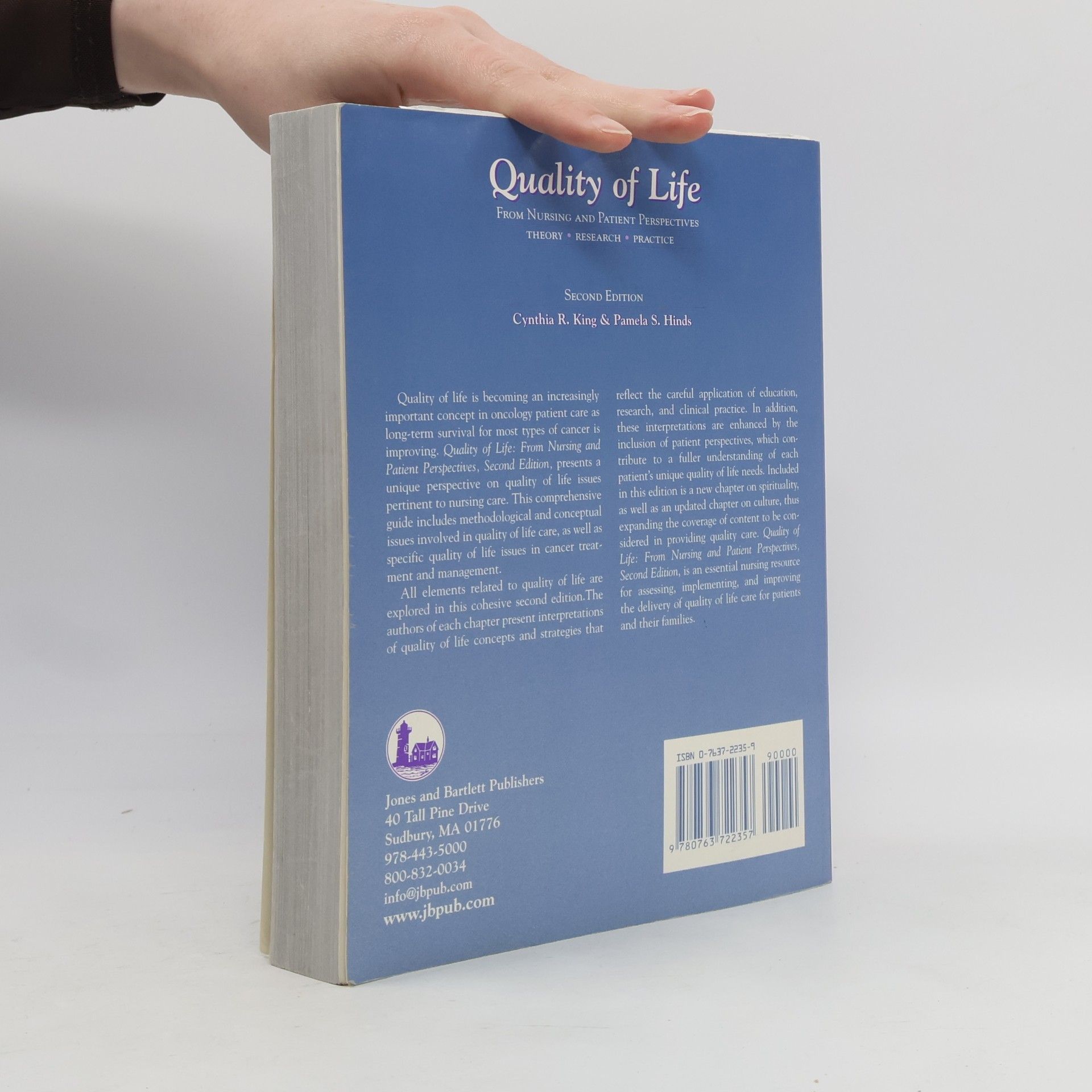 Florence S. Kavaler Jones and Bartlett Series in Oncology: Quality of Life