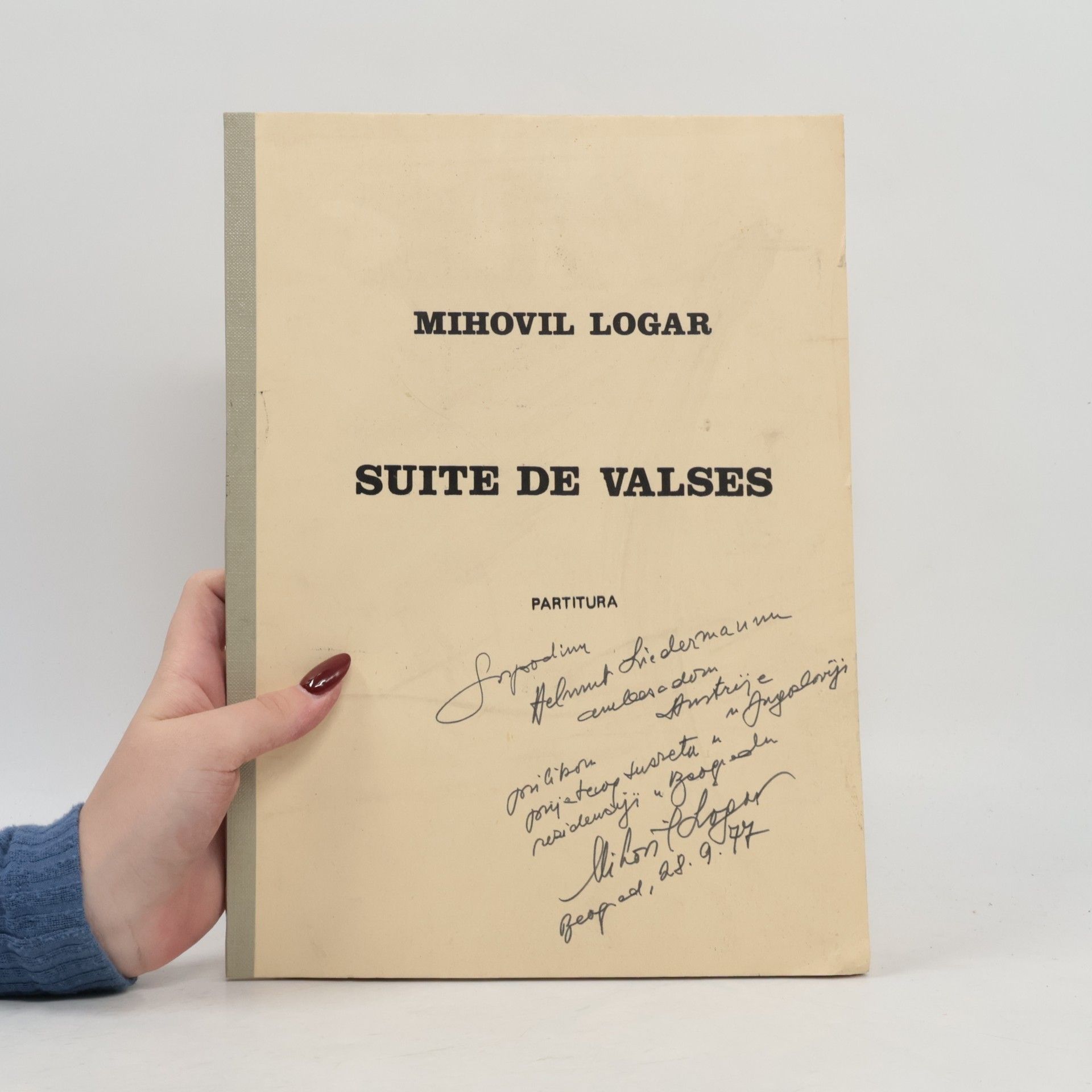 Mihovil Logar Suite de Valses