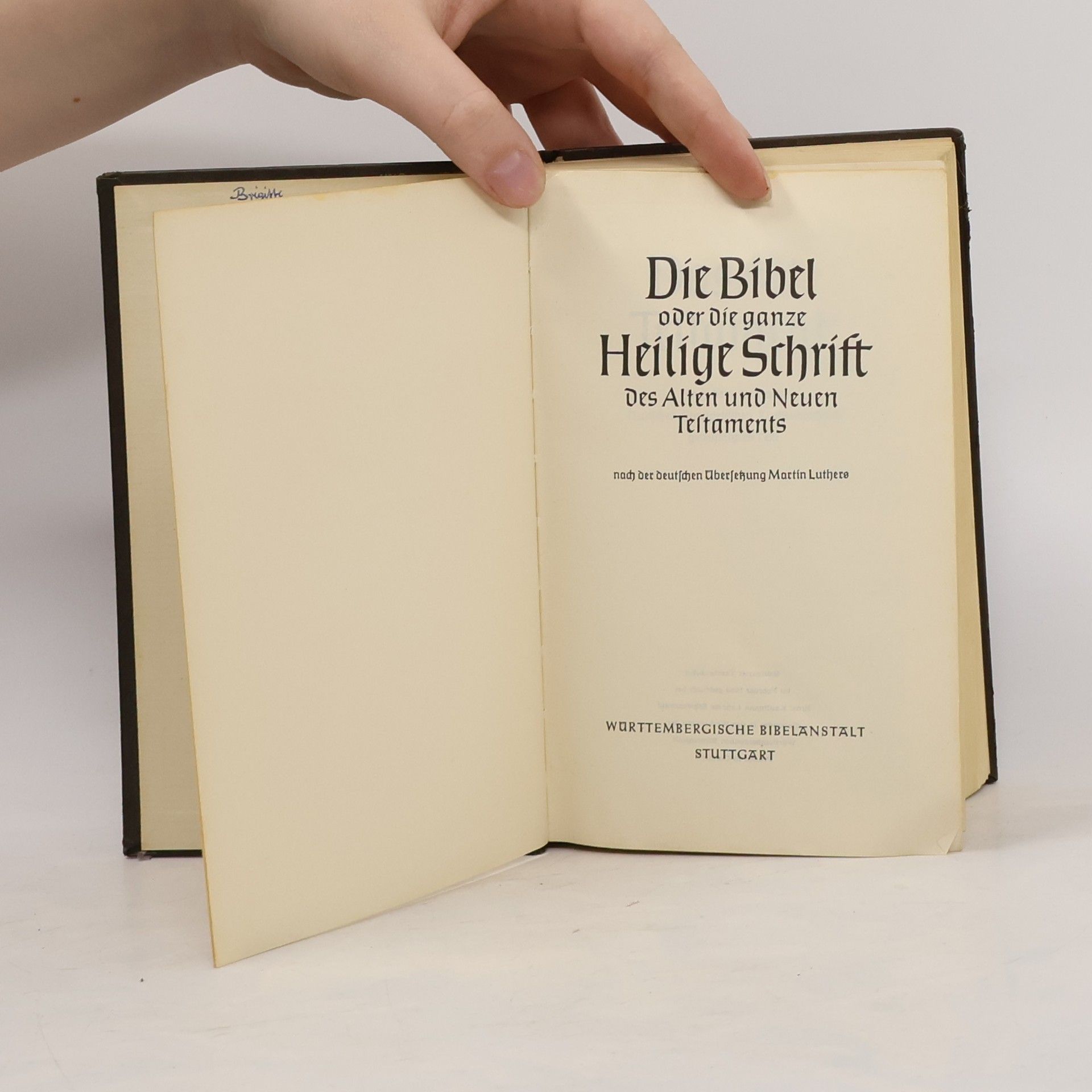 Martin Luther Die Heilige Schrift