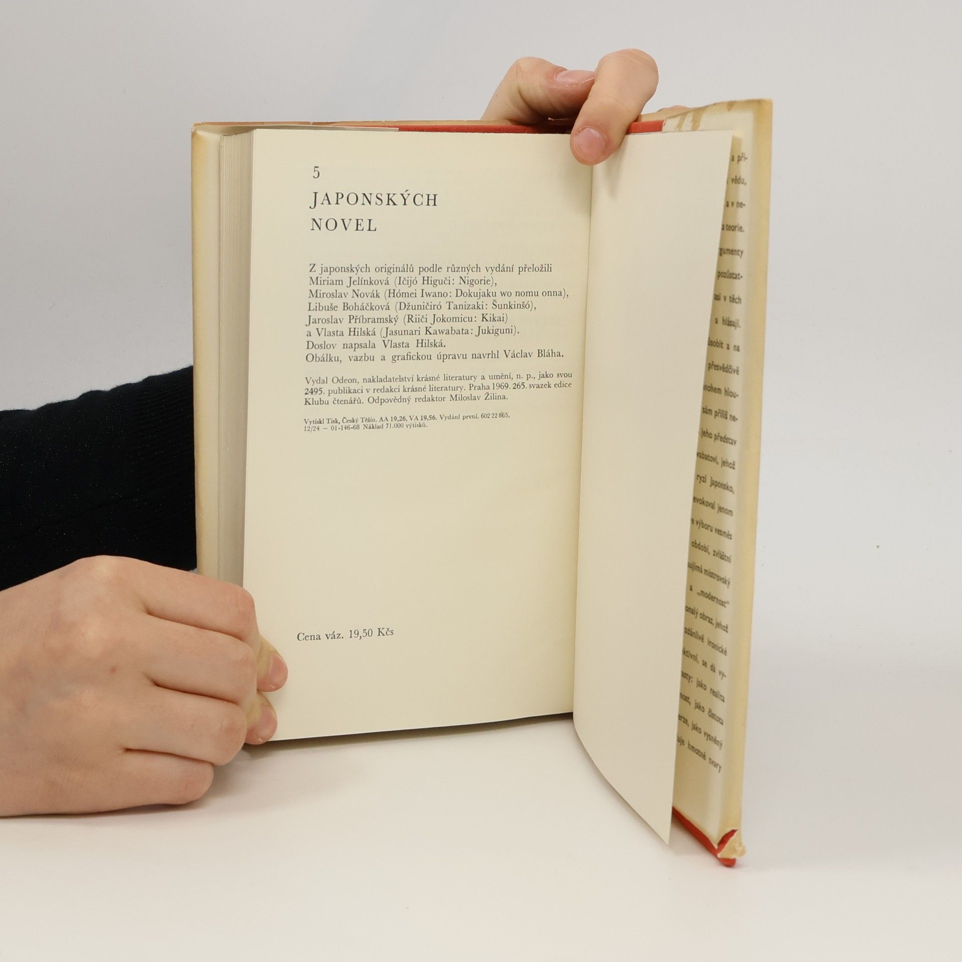 Autores varios Pět japonských novel