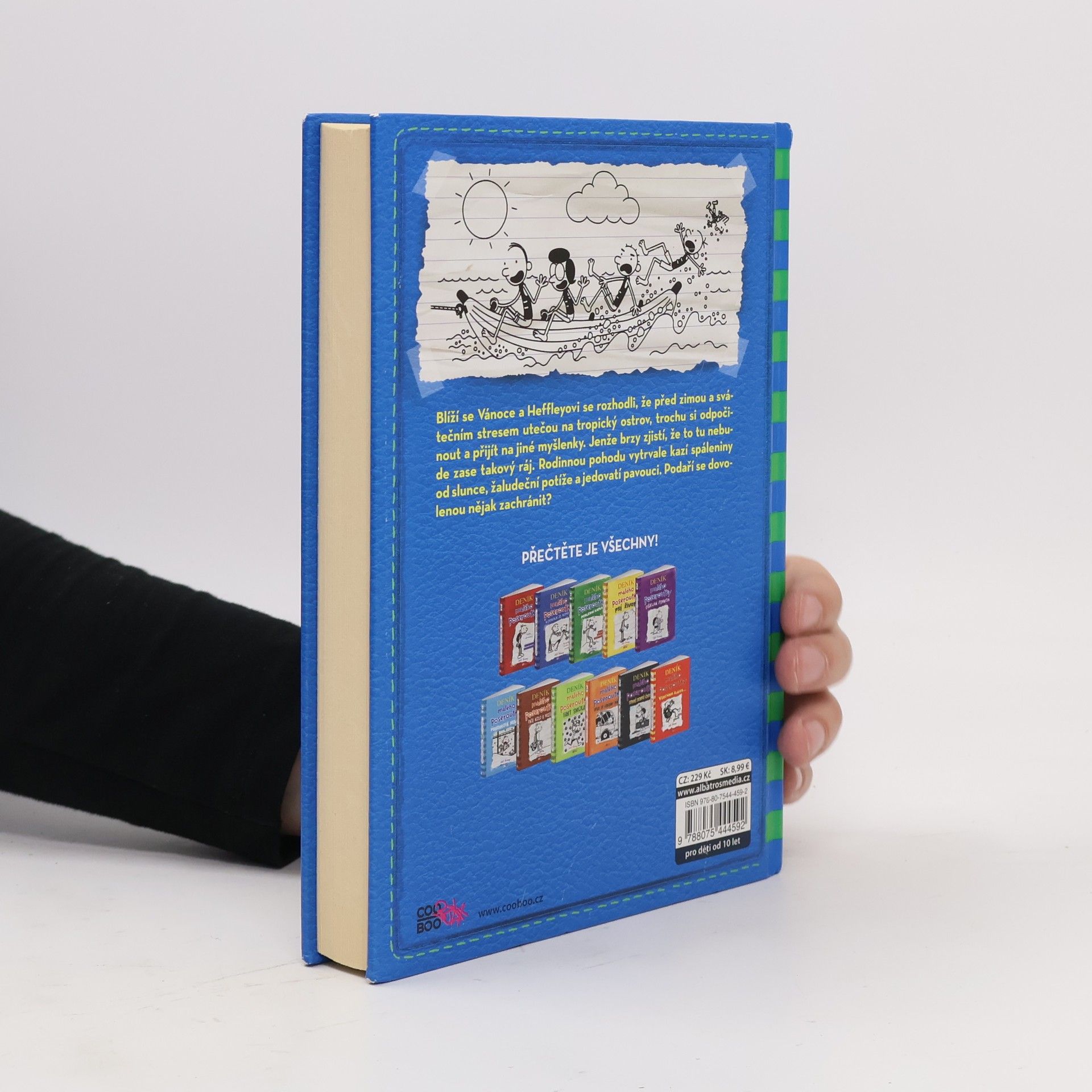 Jeff Kinney Deník malého poseroutky 12. Výprava za teplem