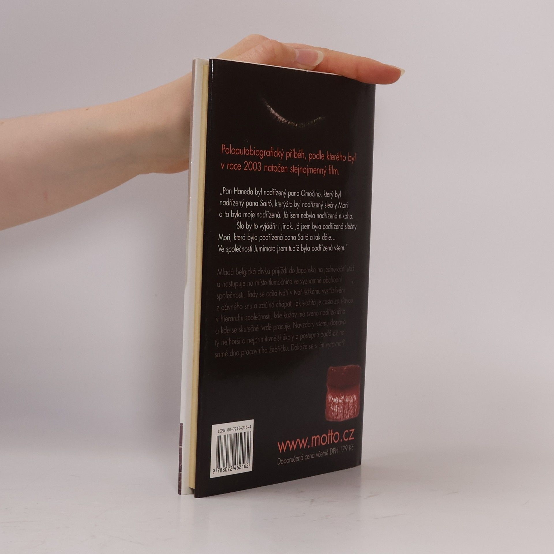 Amélie Nothomb Strach a chvění