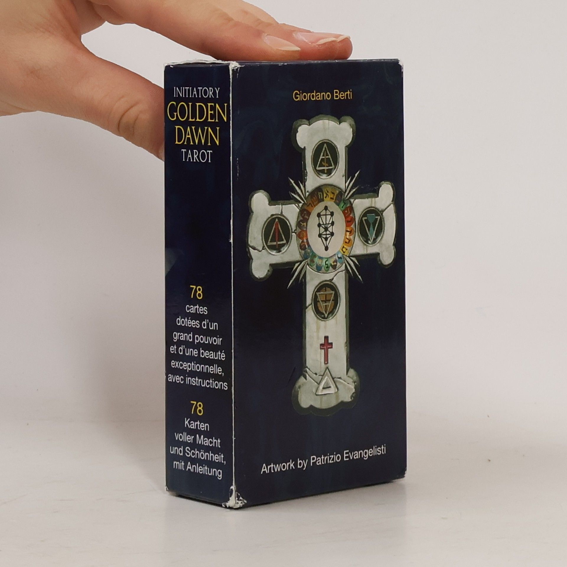 Giordano Berti Initiatory Golden Dawn Tarot Deck