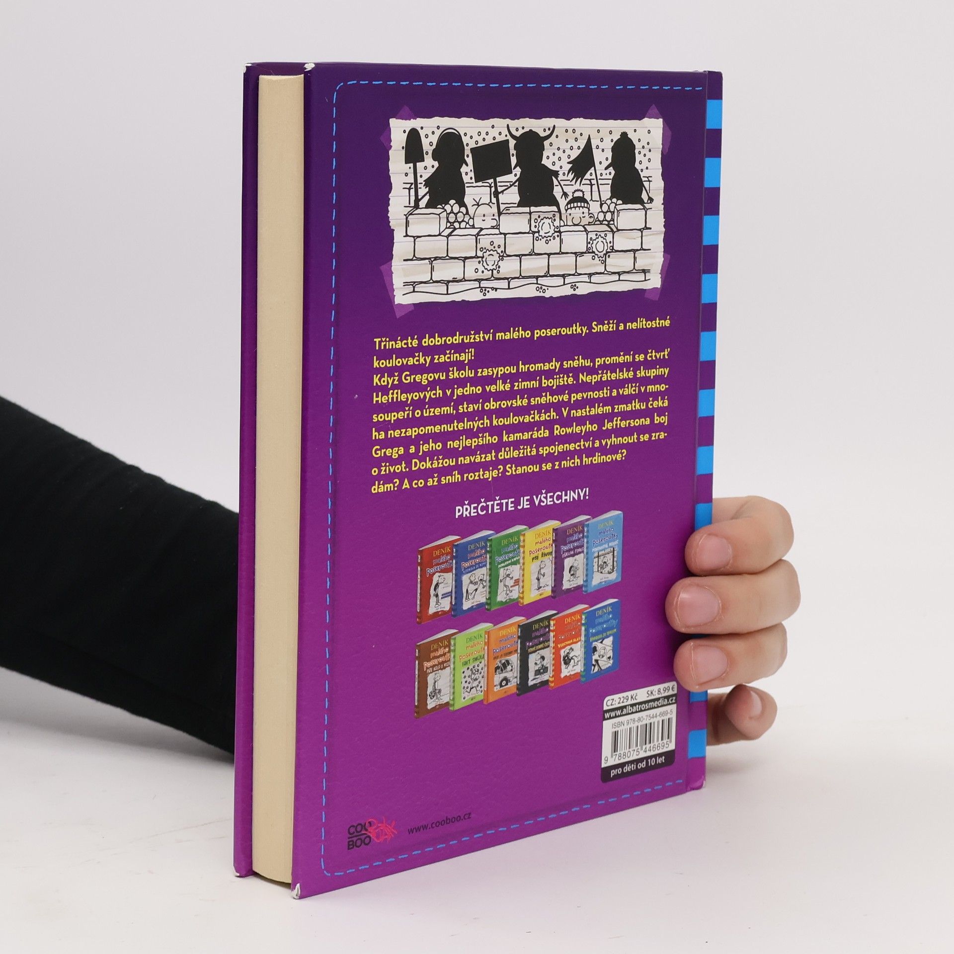 Jeff Kinney Deník malého poseroutky 13. Radosti zimy