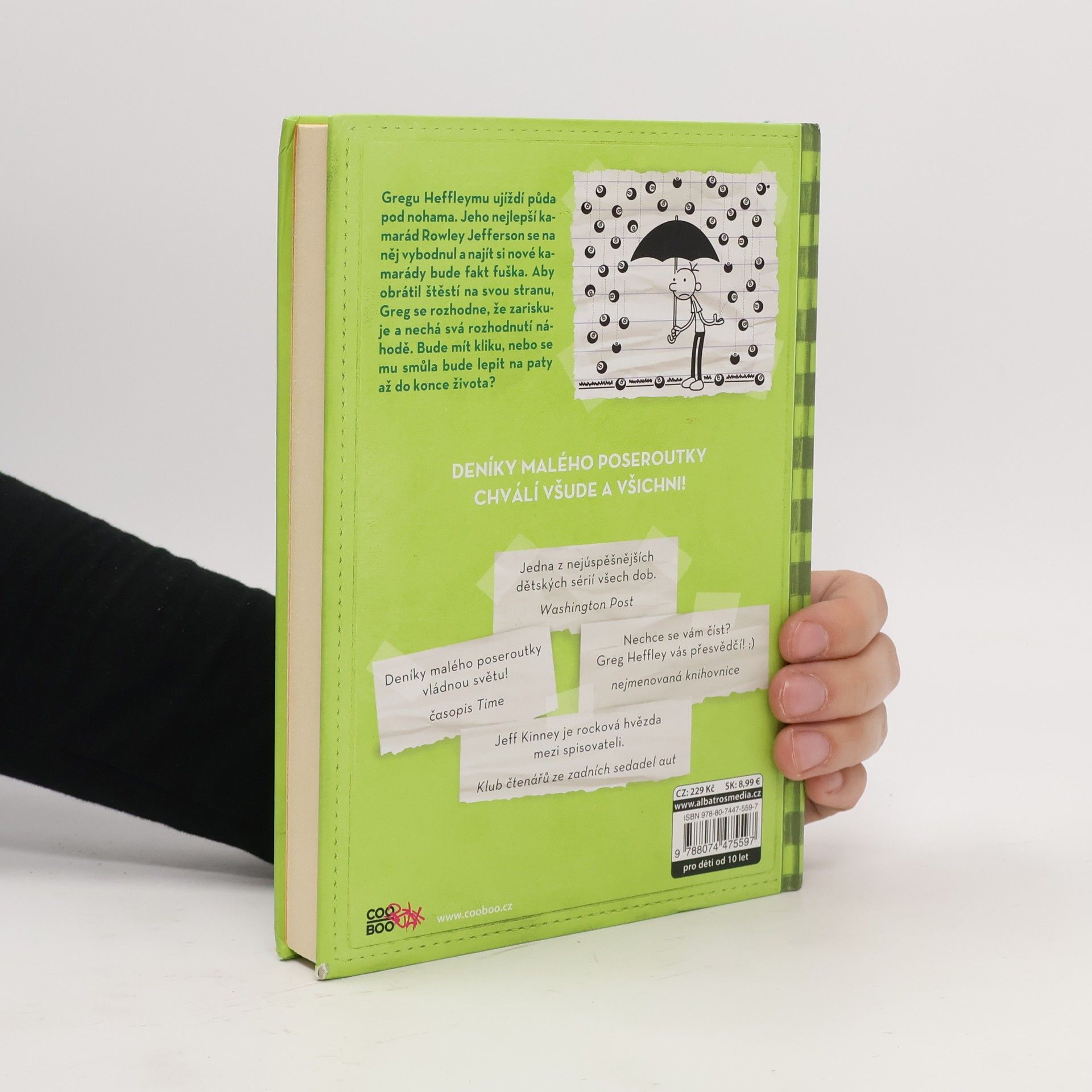 Jeff Kinney Deník malého poseroutky 8. Fakt smůla