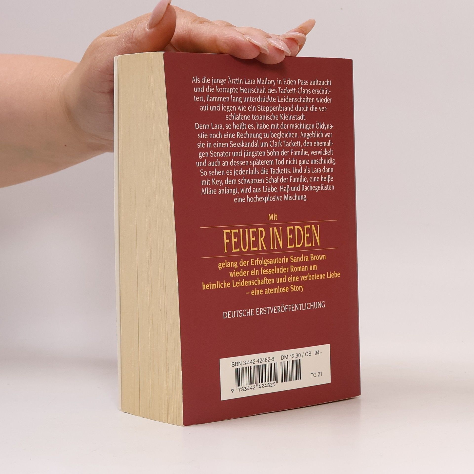 Sandra Brown Feuer in Eden