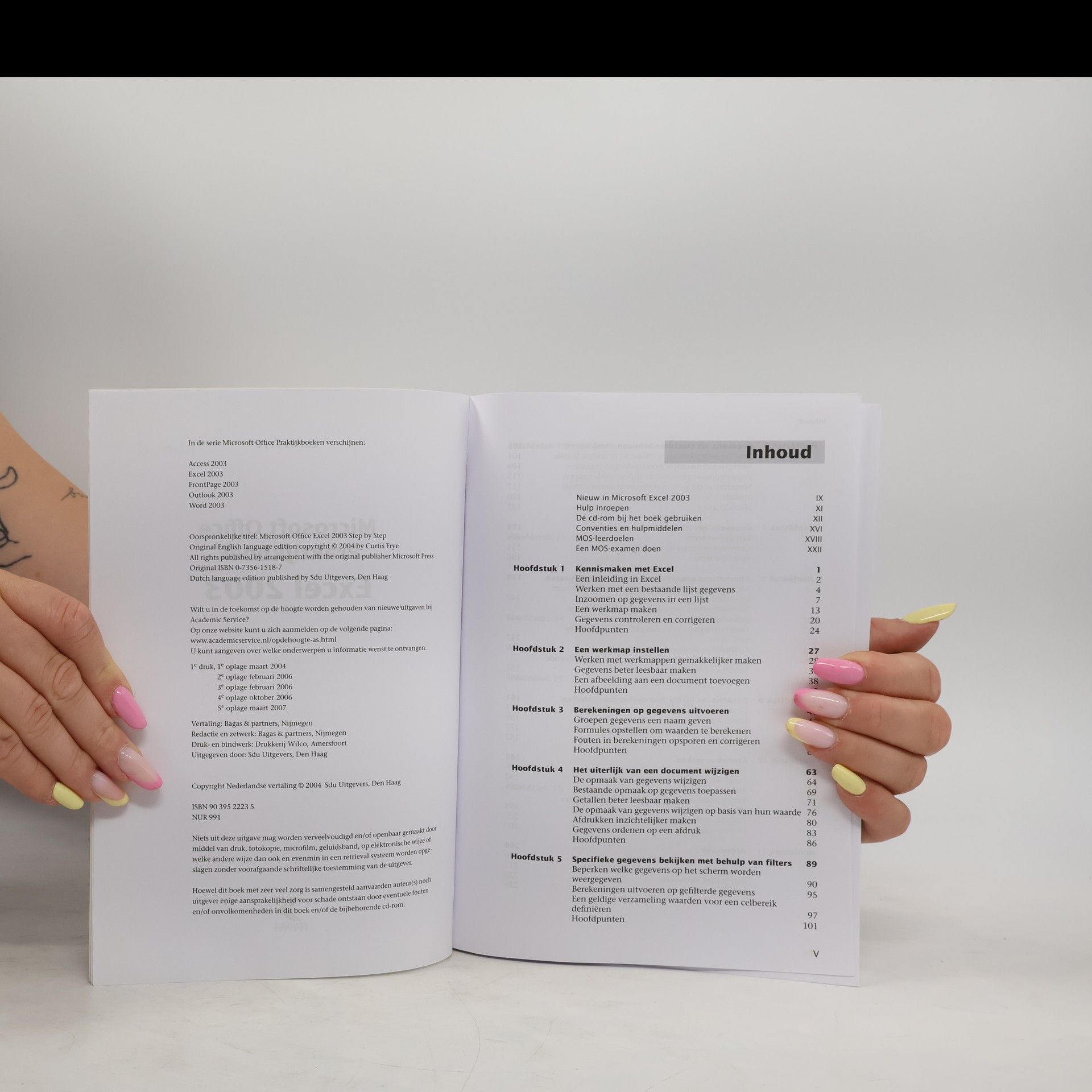 Step by Step: Microsoft Office Praktijkboek Excel 2003