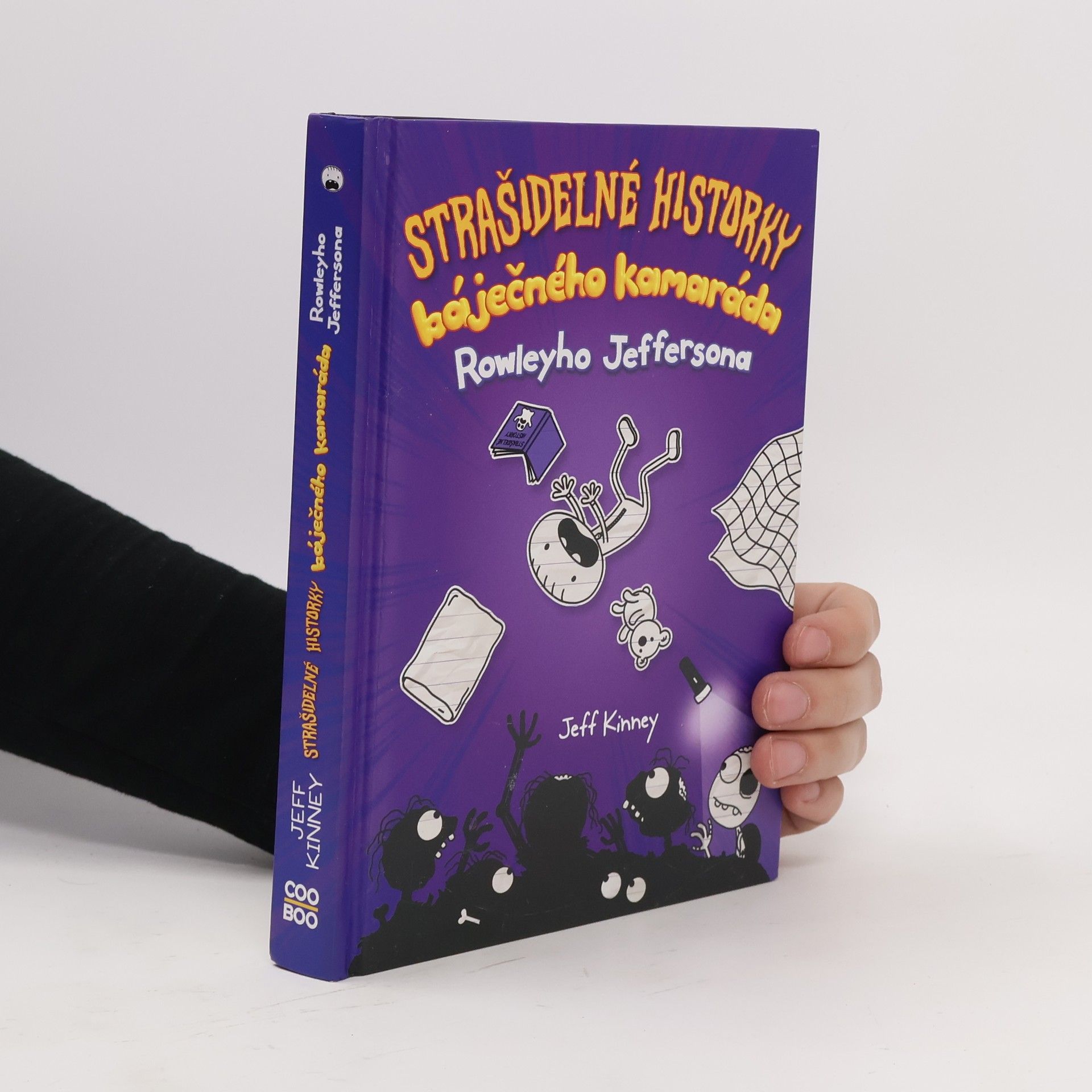 Jeff Kinney Strašidelné historky báječného kamaráda Rowleyho Jeffersona