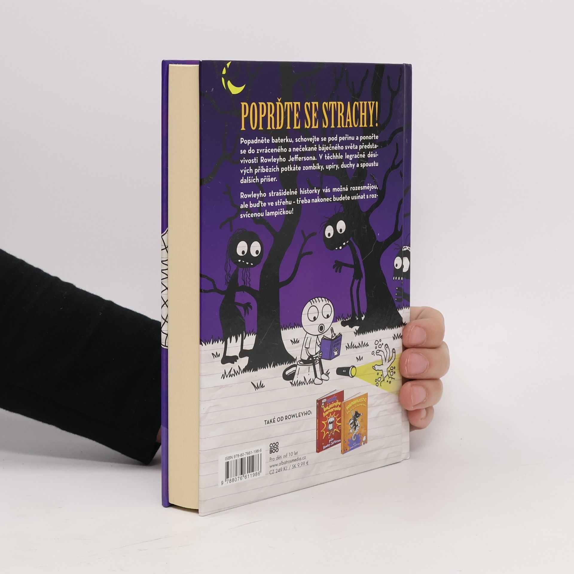 Jeff Kinney Strašidelné historky báječného kamaráda Rowleyho Jeffersona