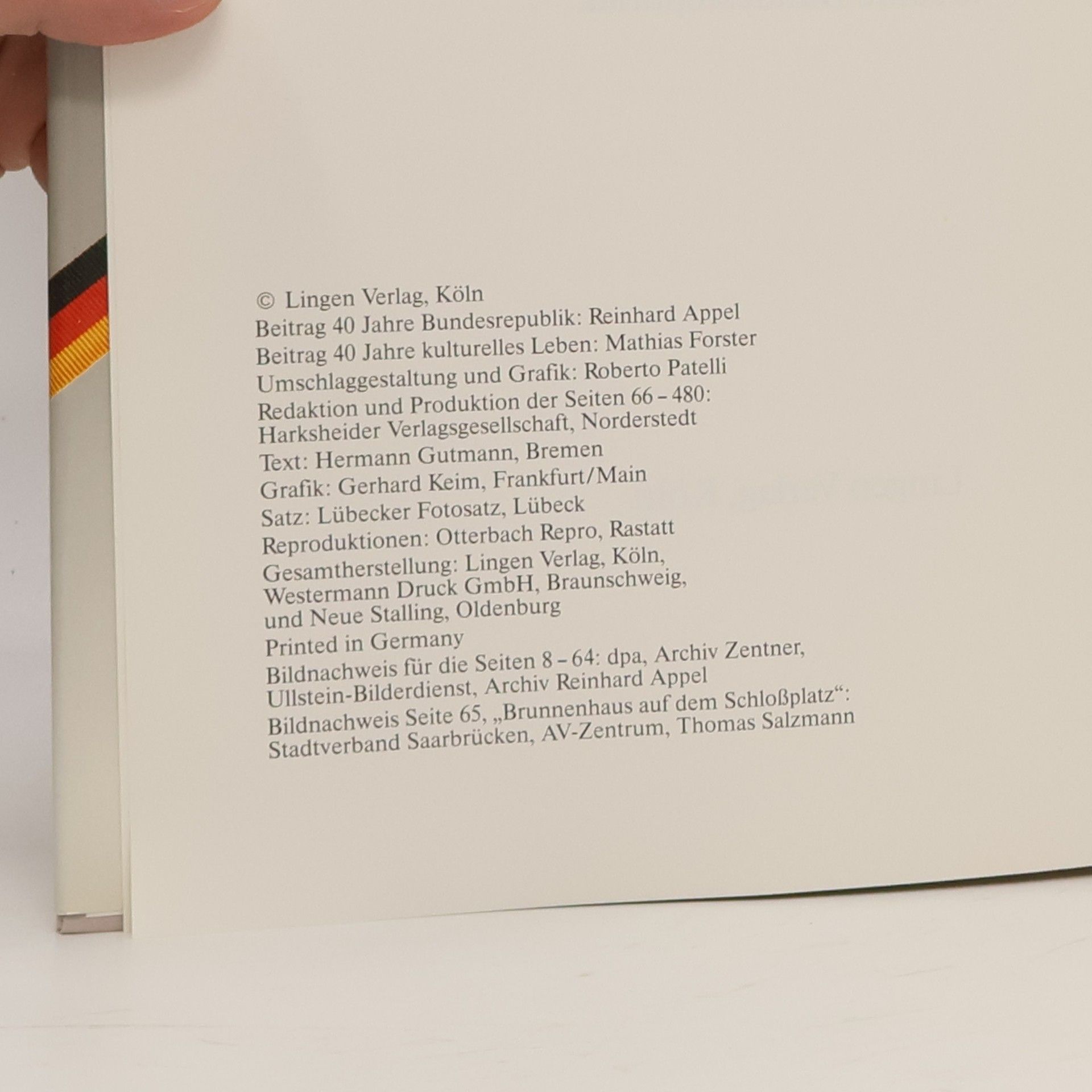 Autorenkollektiv So schön ist Deutschland. Die Bundesrepublik hat Geburtstag