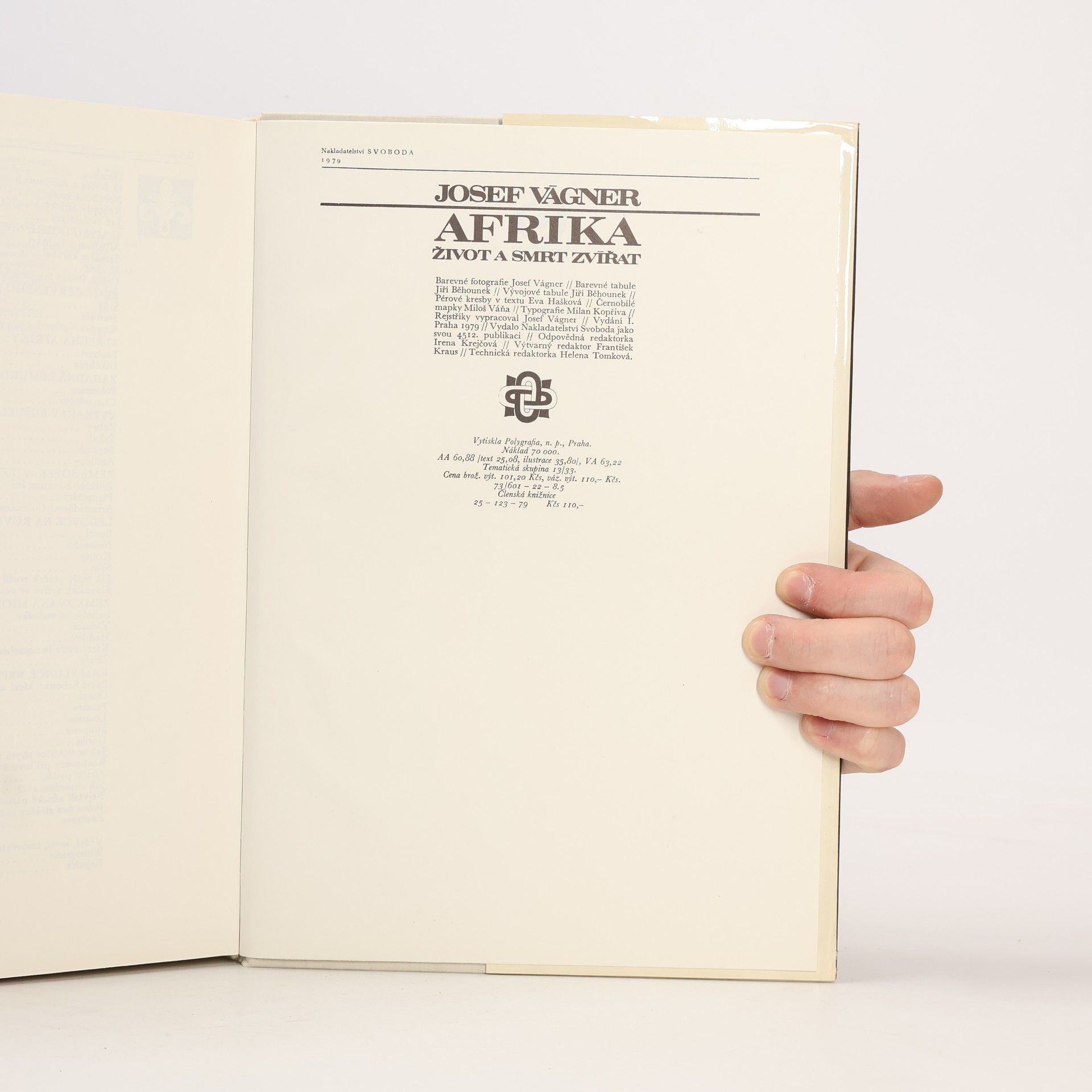 Josef Vágner Afrika. Život a smrt zvířat