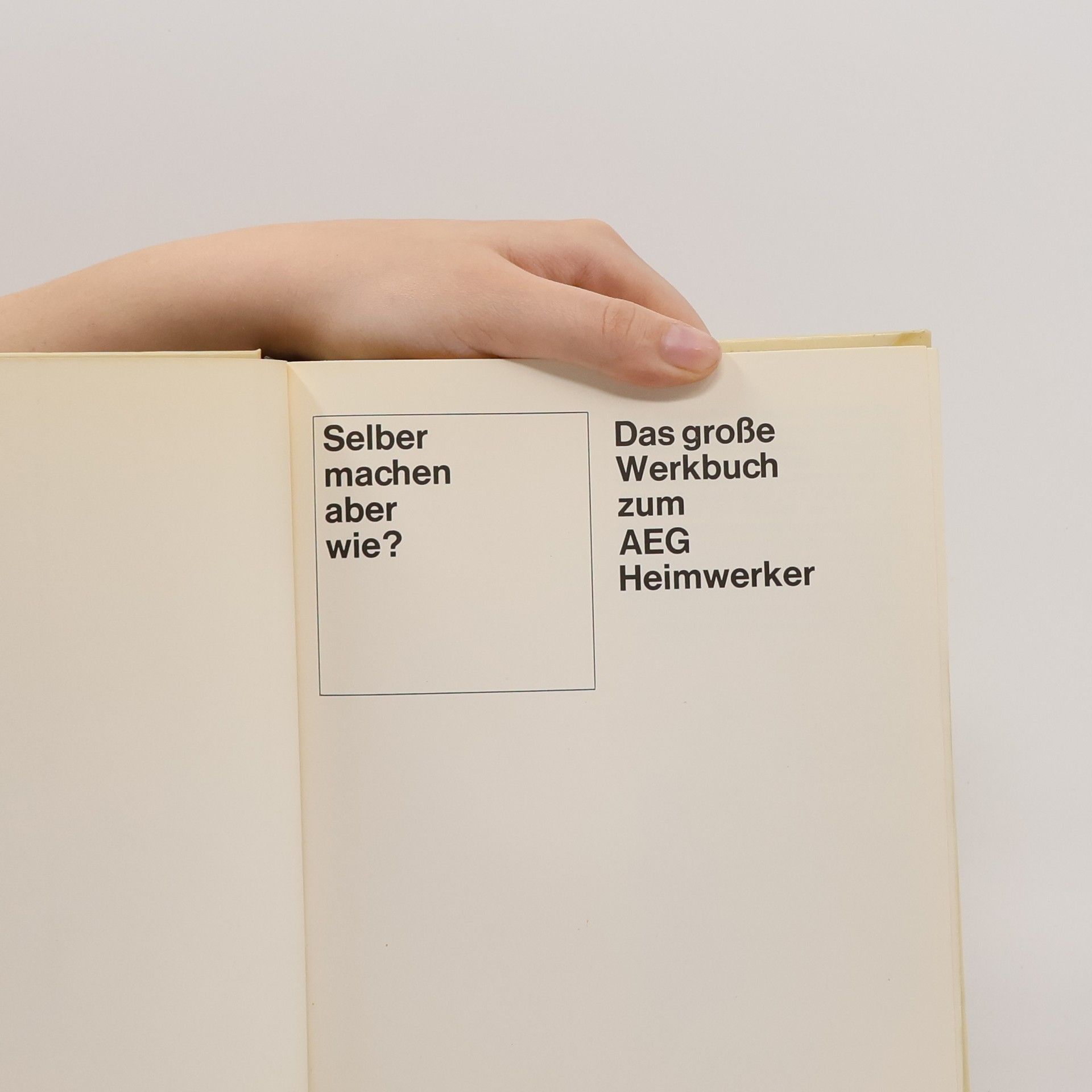 Kolektiv autorů Das große Werkbuch zum AEG Heimwerker