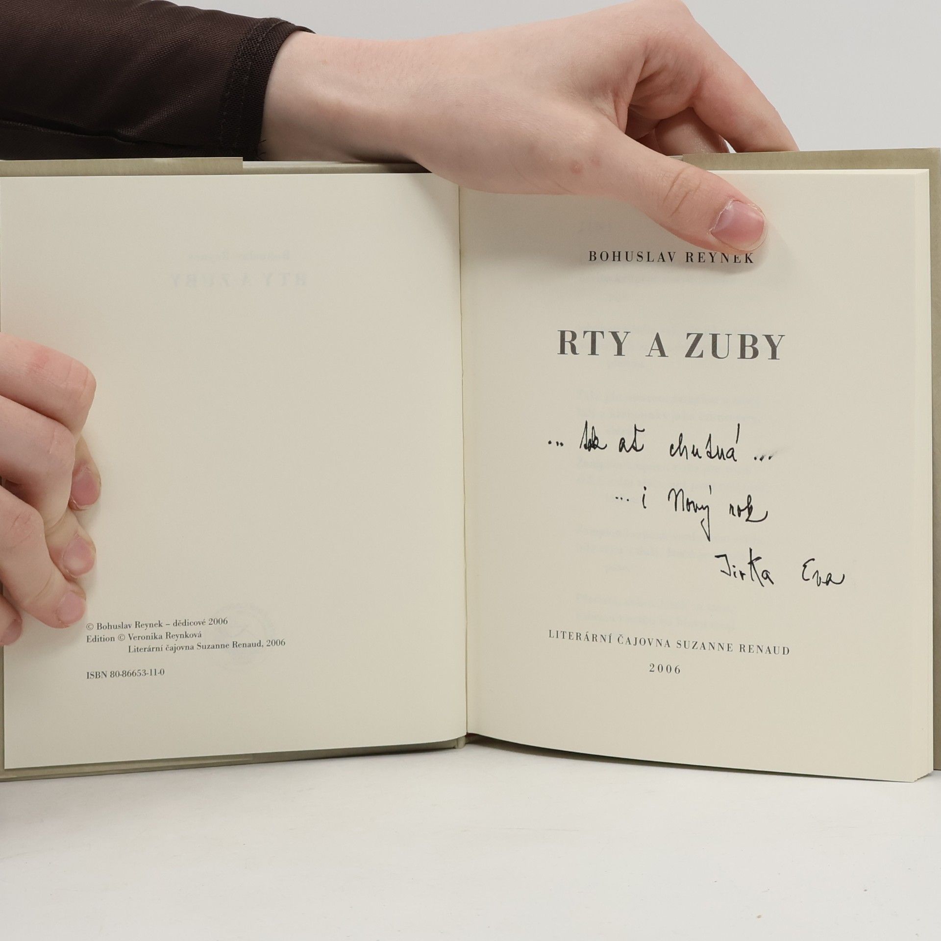 Bohuslav Reynek Rty a zuby