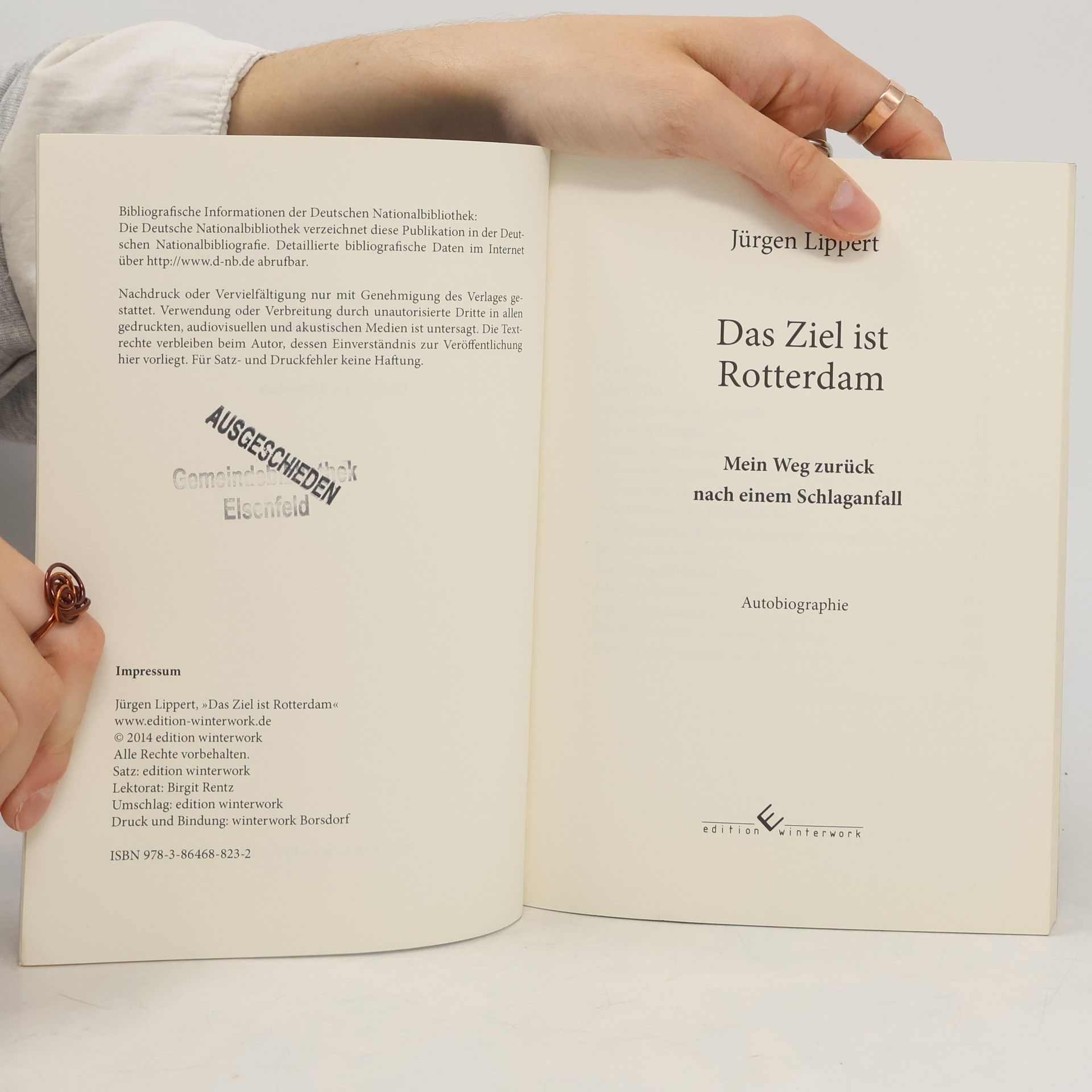 Jürgen Lippert Das Ziel ist Rotterdam