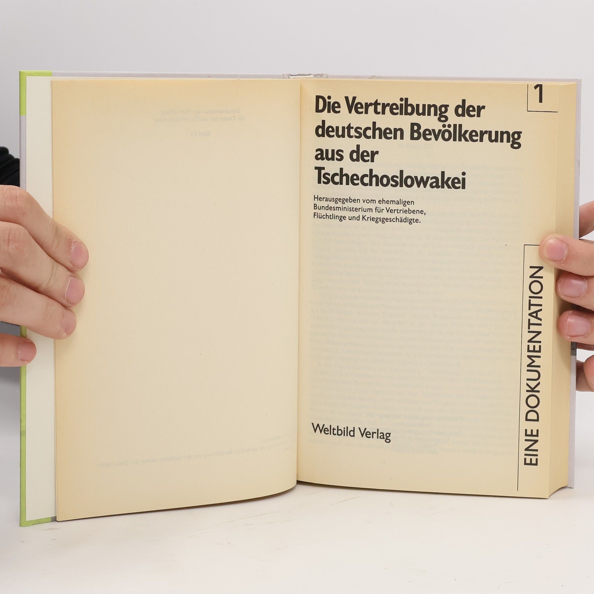 Autorenkollektiv Die Vertreibung der deutschen Bevölkerung aus der Tschechoslowakei 1