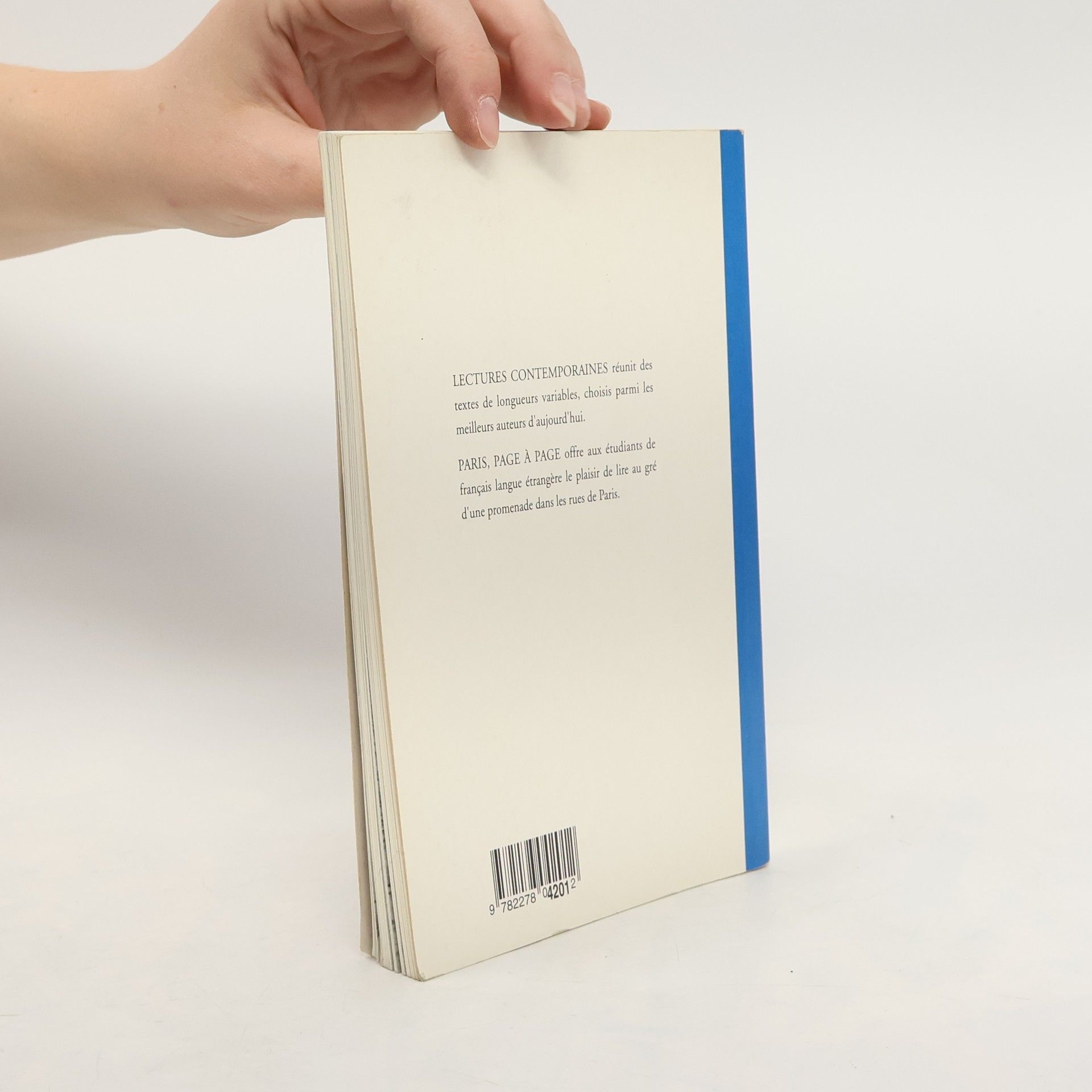 Pierre-Edmond Robert Lectures contemporaines: Paris, page à page