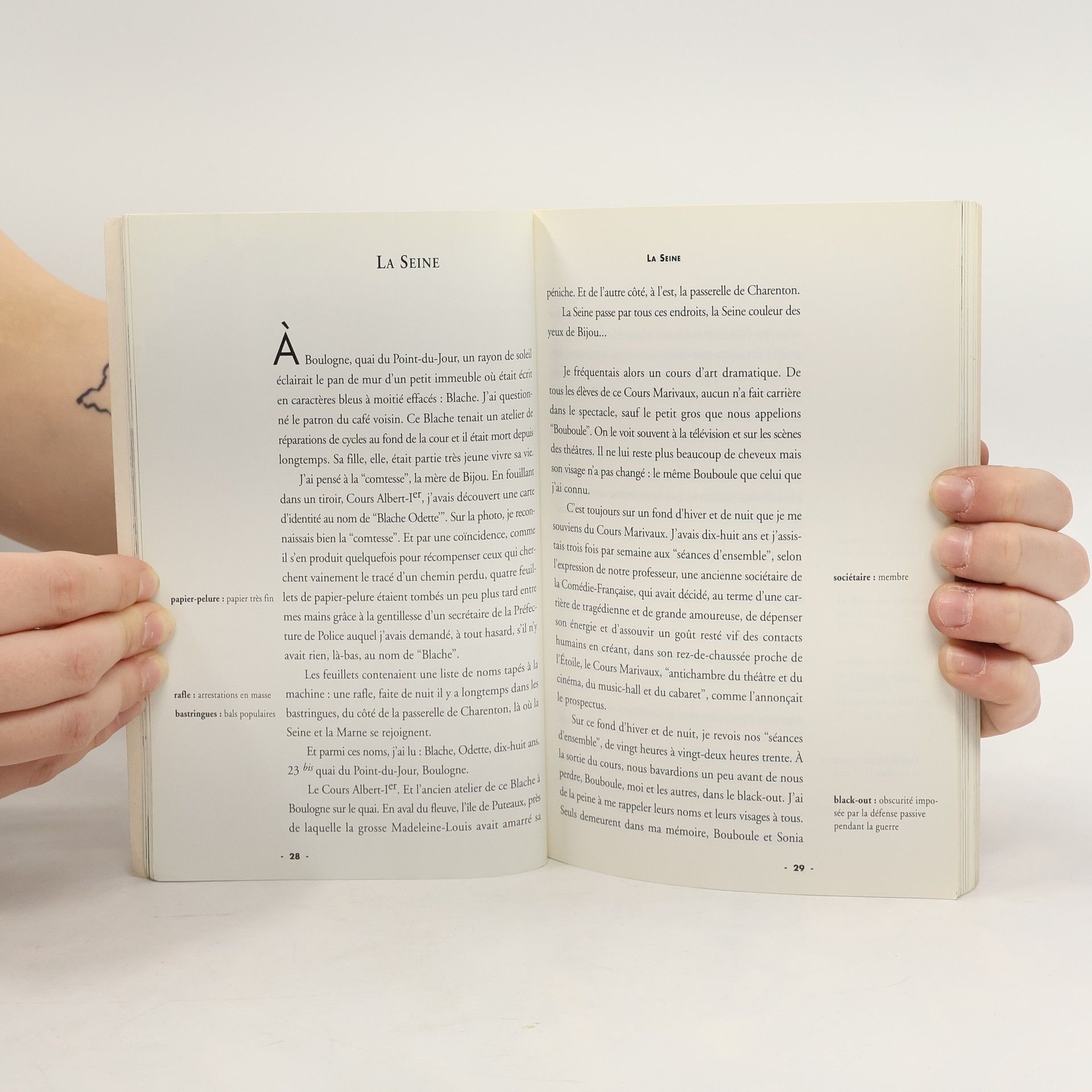 Pierre-Edmond Robert Lectures contemporaines: Paris, page à page