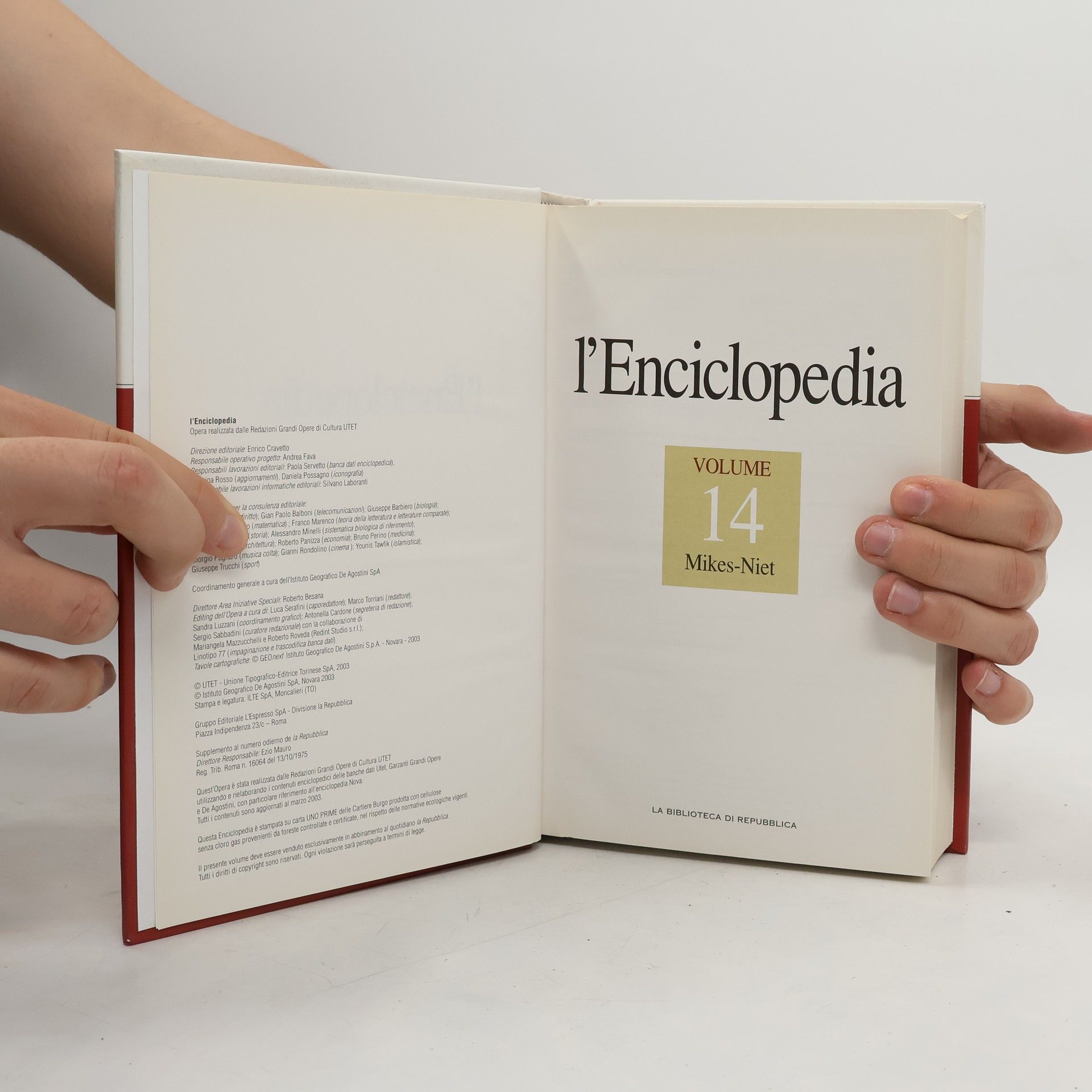Various authors L'Enciclopedia 14. Mik-Niet