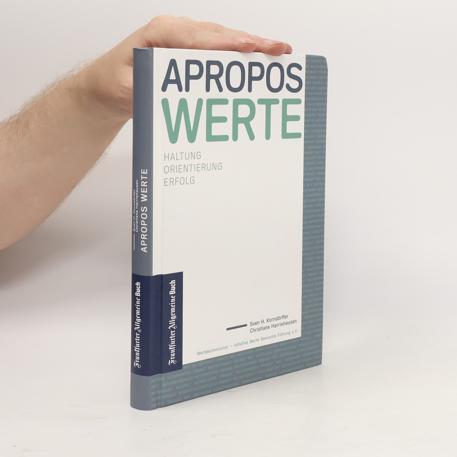 Sven H. Korndörffer Apropos Werte