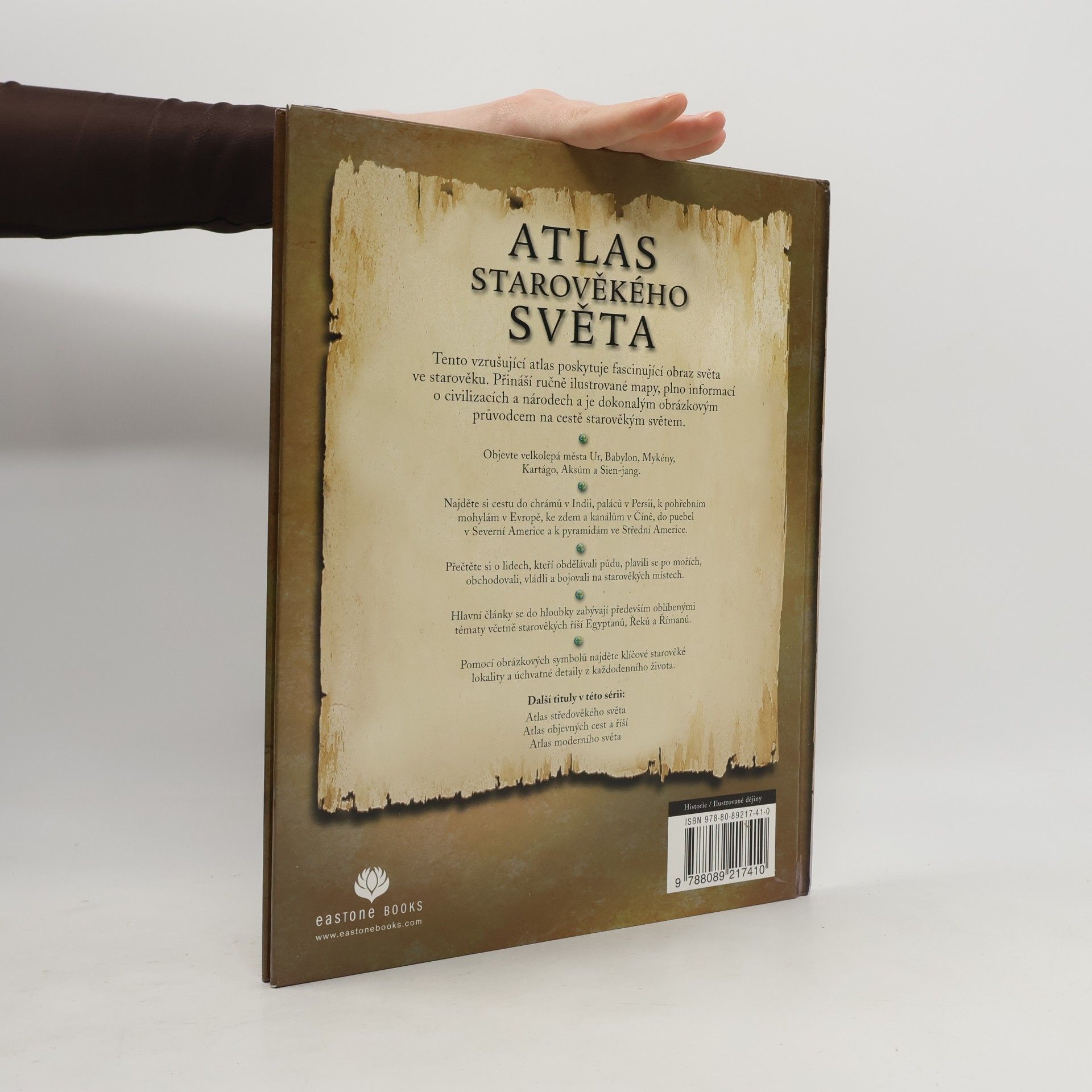Simon Adams Atlas starověkého světa