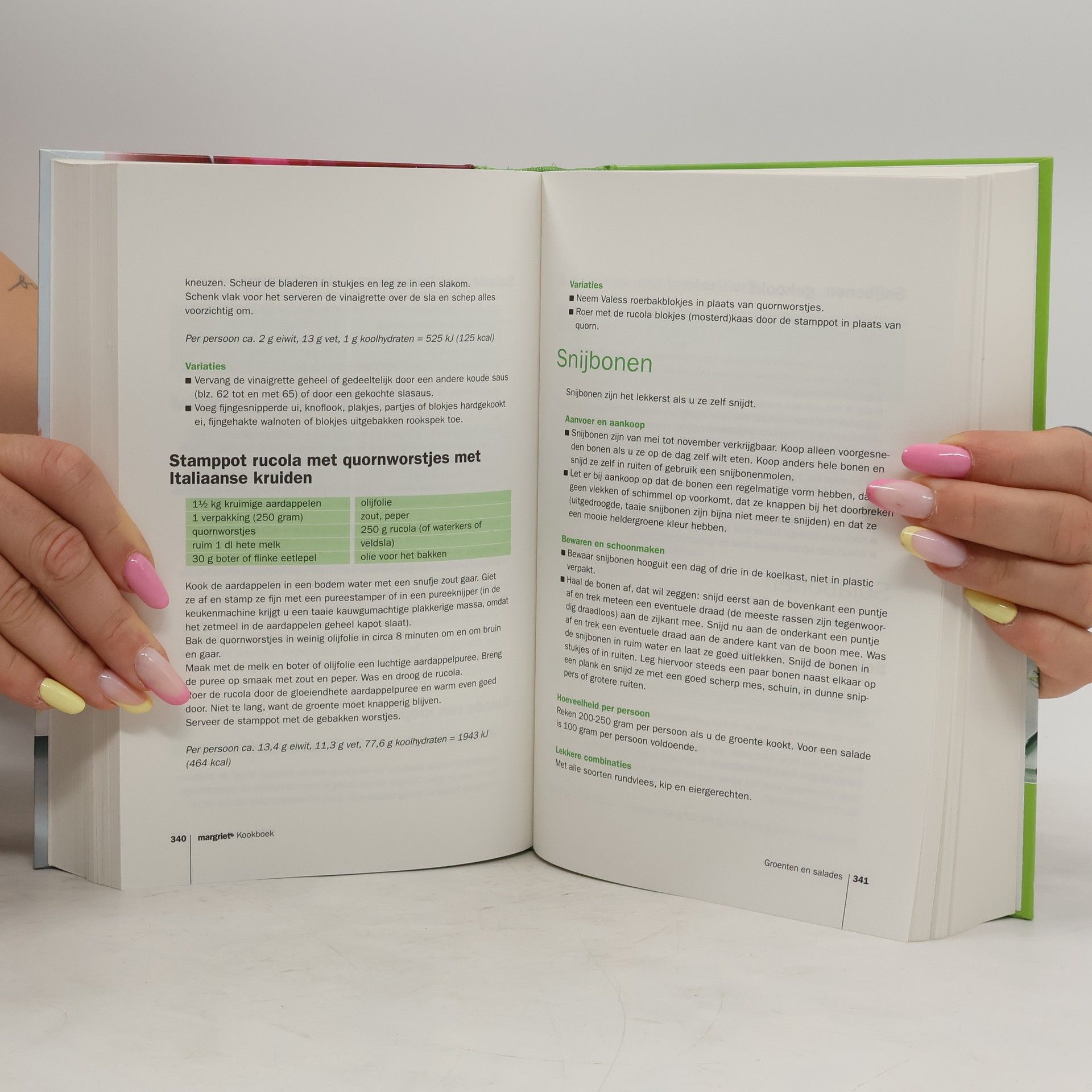 Sonja van de Rhoer Margriet kookboek