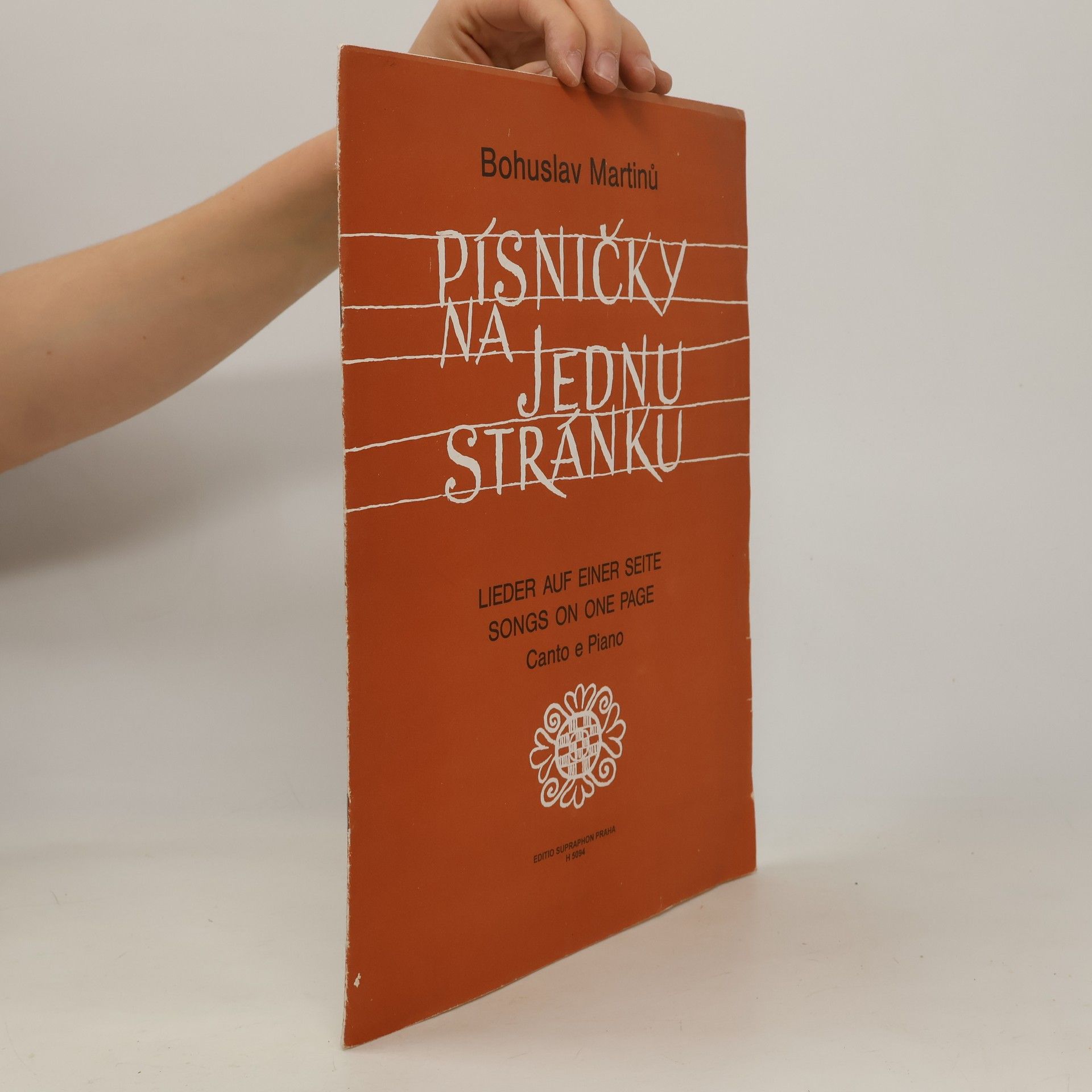 Bärenreiter Praha s.r.o Písničky na jednu stránku
