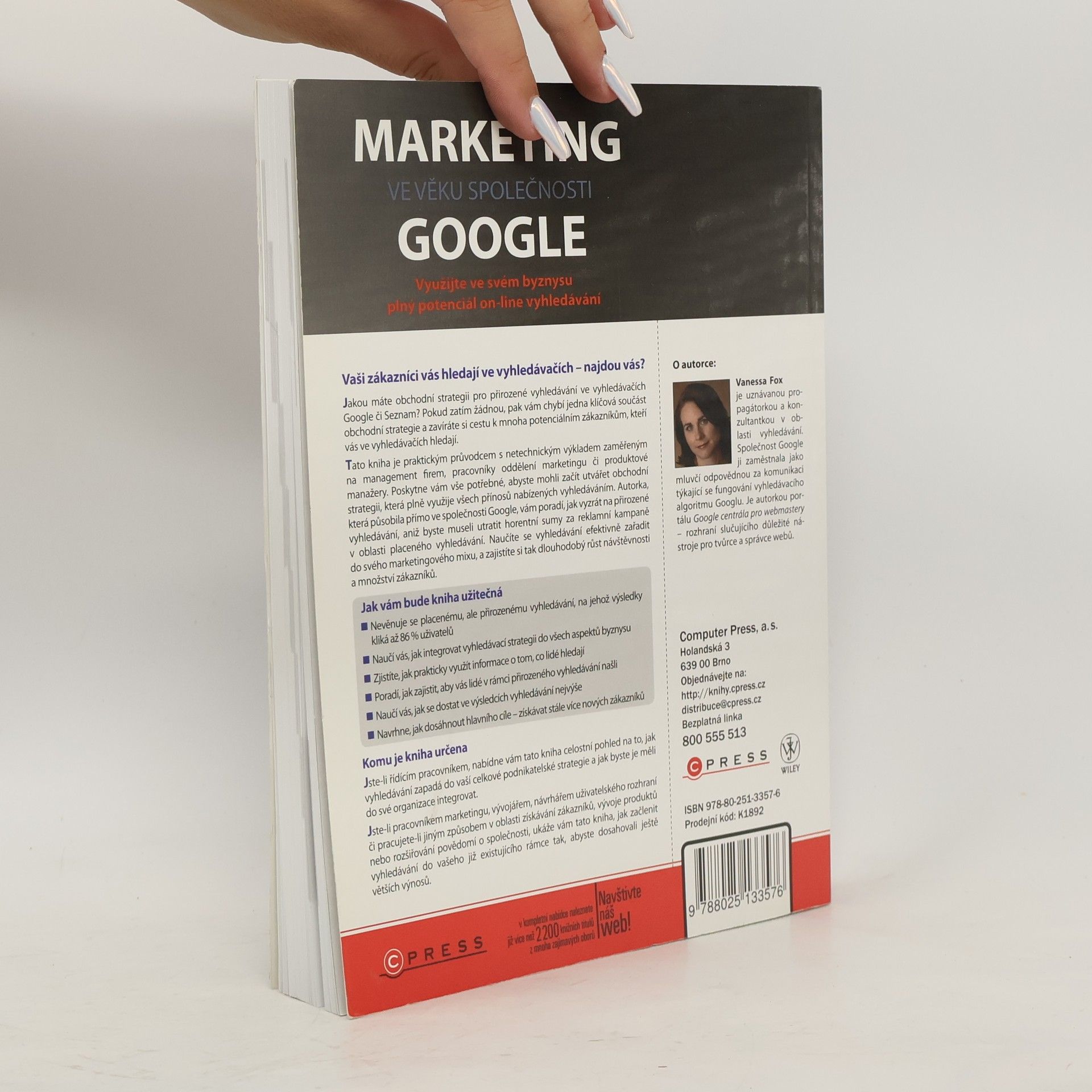Vanessa Fox Marketing ve věku společnosti Google
