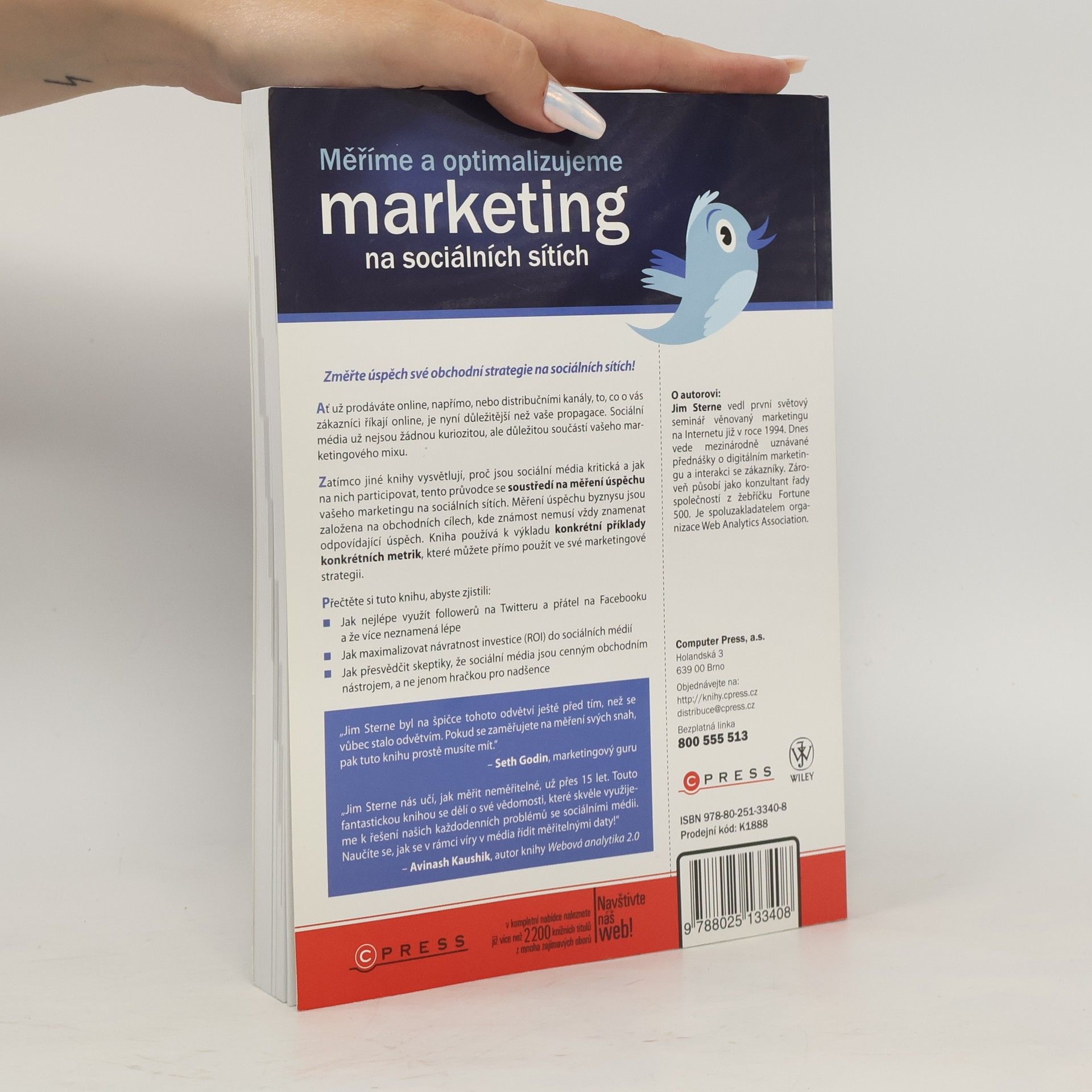 Jim Sterne Měříme a optimalizujeme marketing na sociálních sítích