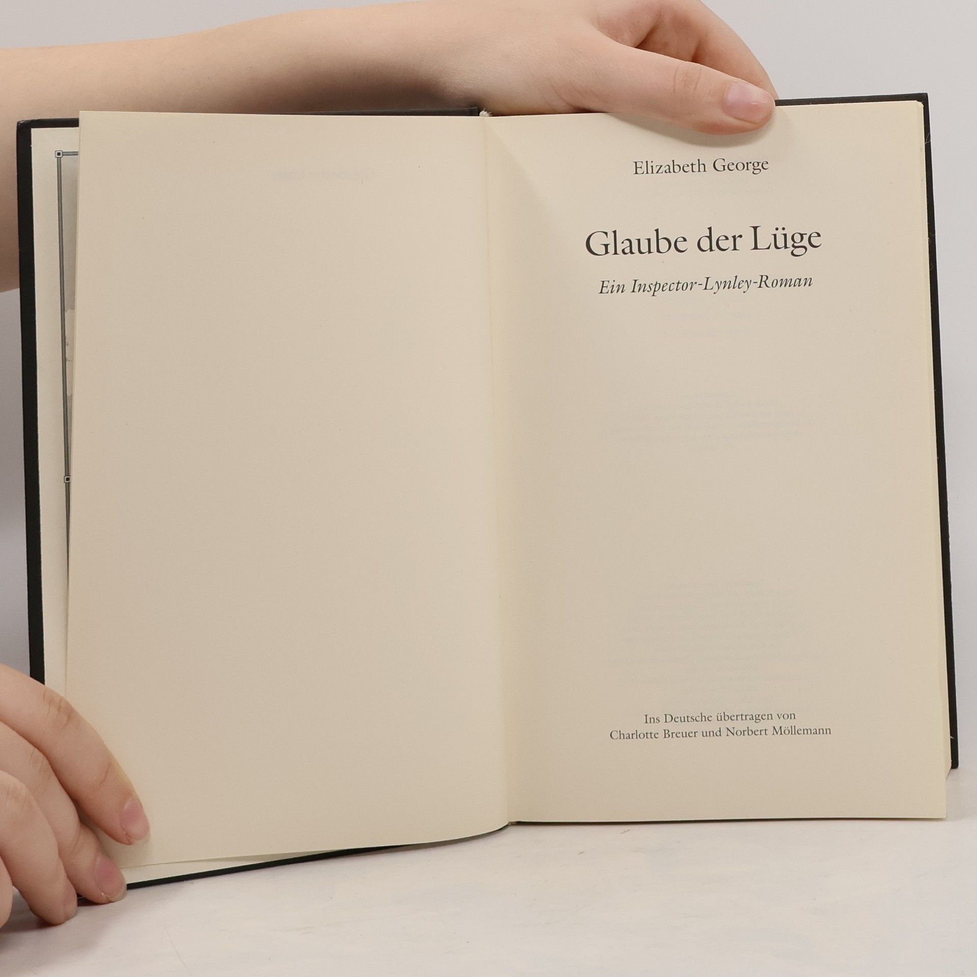 Elizabeth George Glaube der Lüge