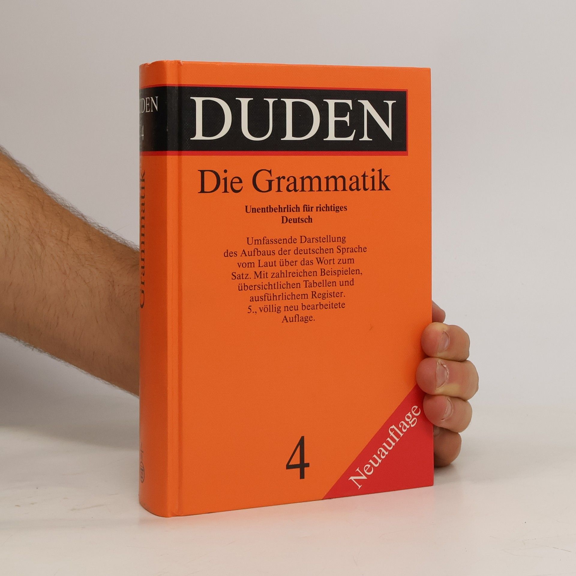 Günther Drosdowski Duden. Band 4, Grammatik der deutschen Gegenwartssprache