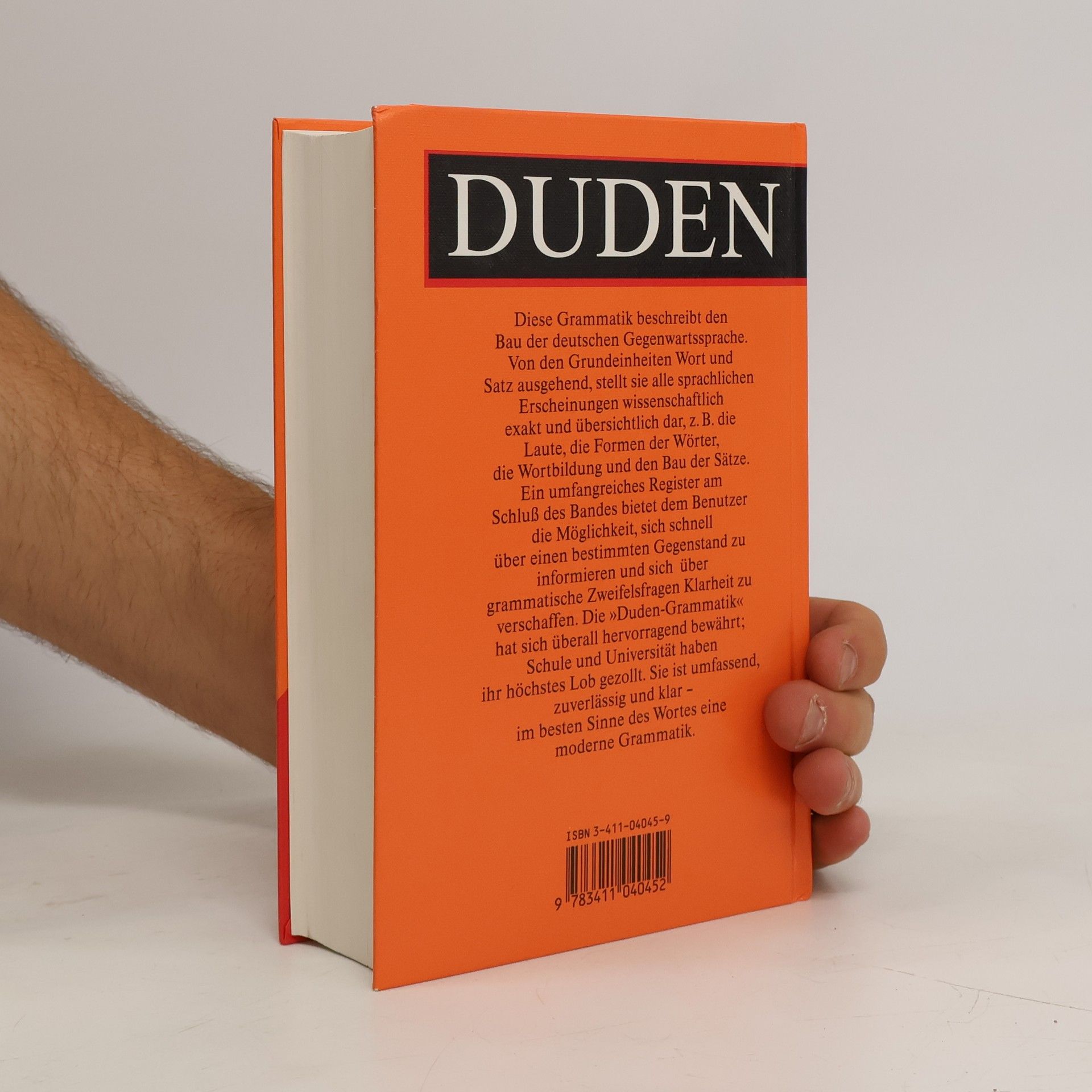 Peter Eisenberg Duden. Band 4, Grammatik der deutschen Gegenwartssprache
