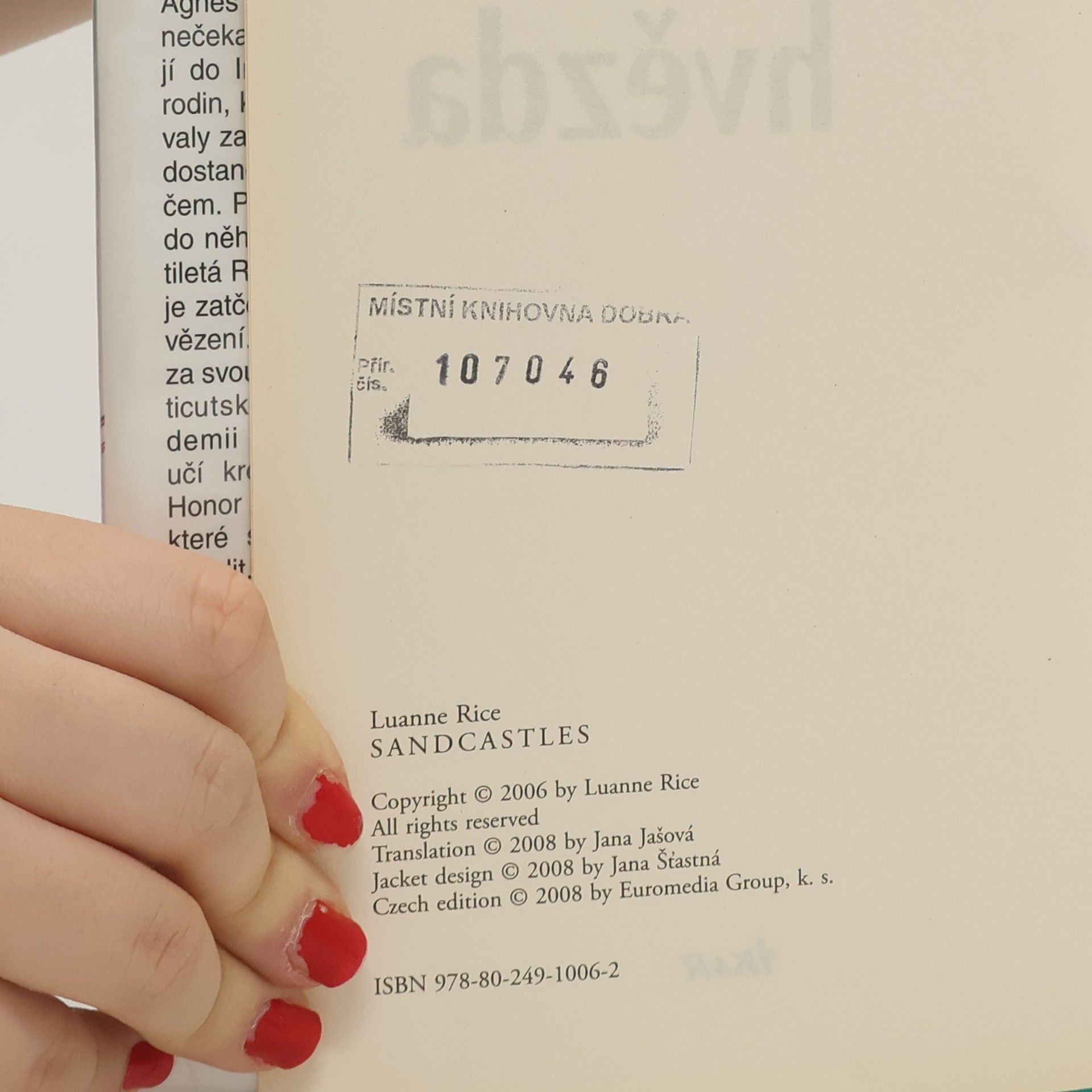 Luanne Rice Mořská hvězda