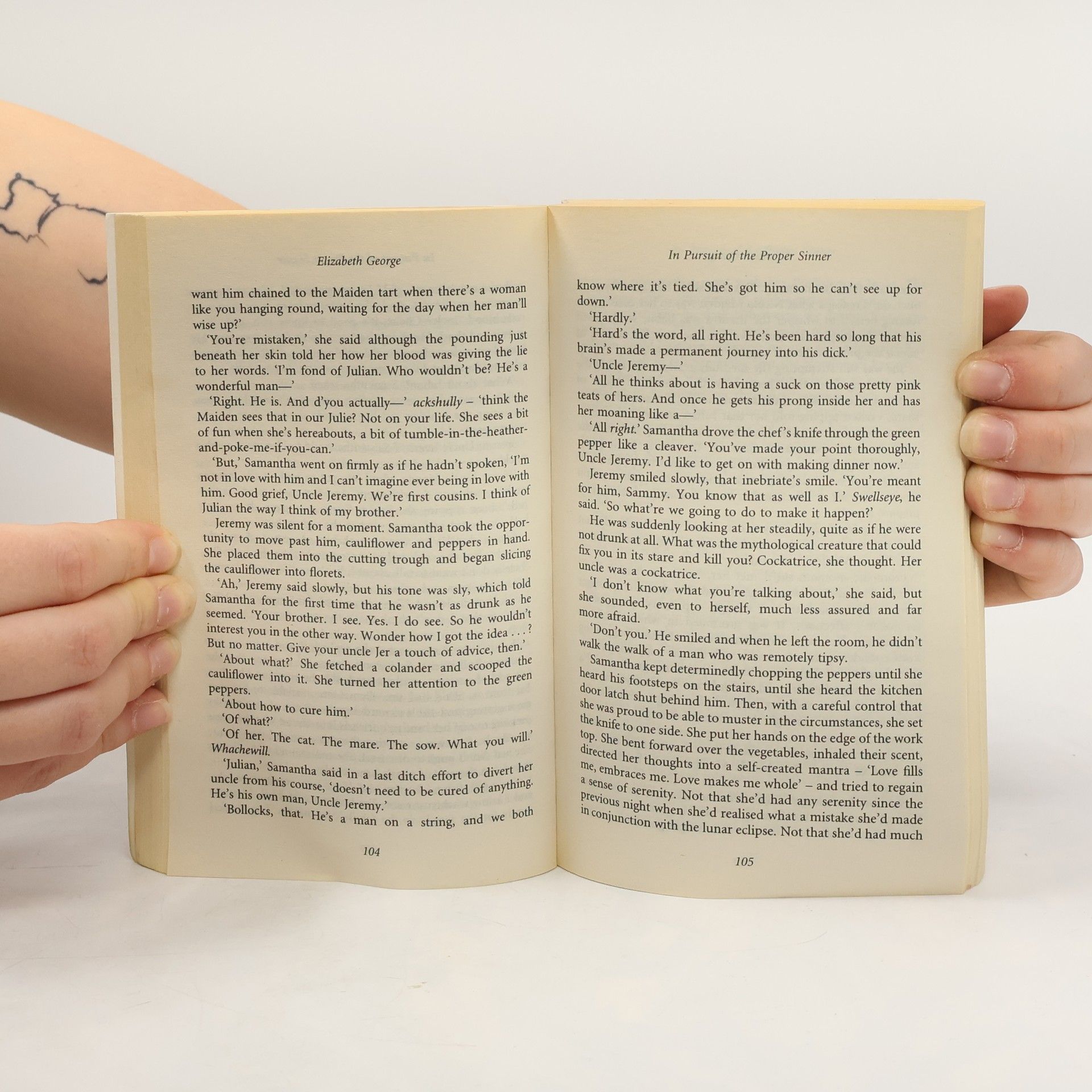 Elizabeth George In pursuit of the proper sinner