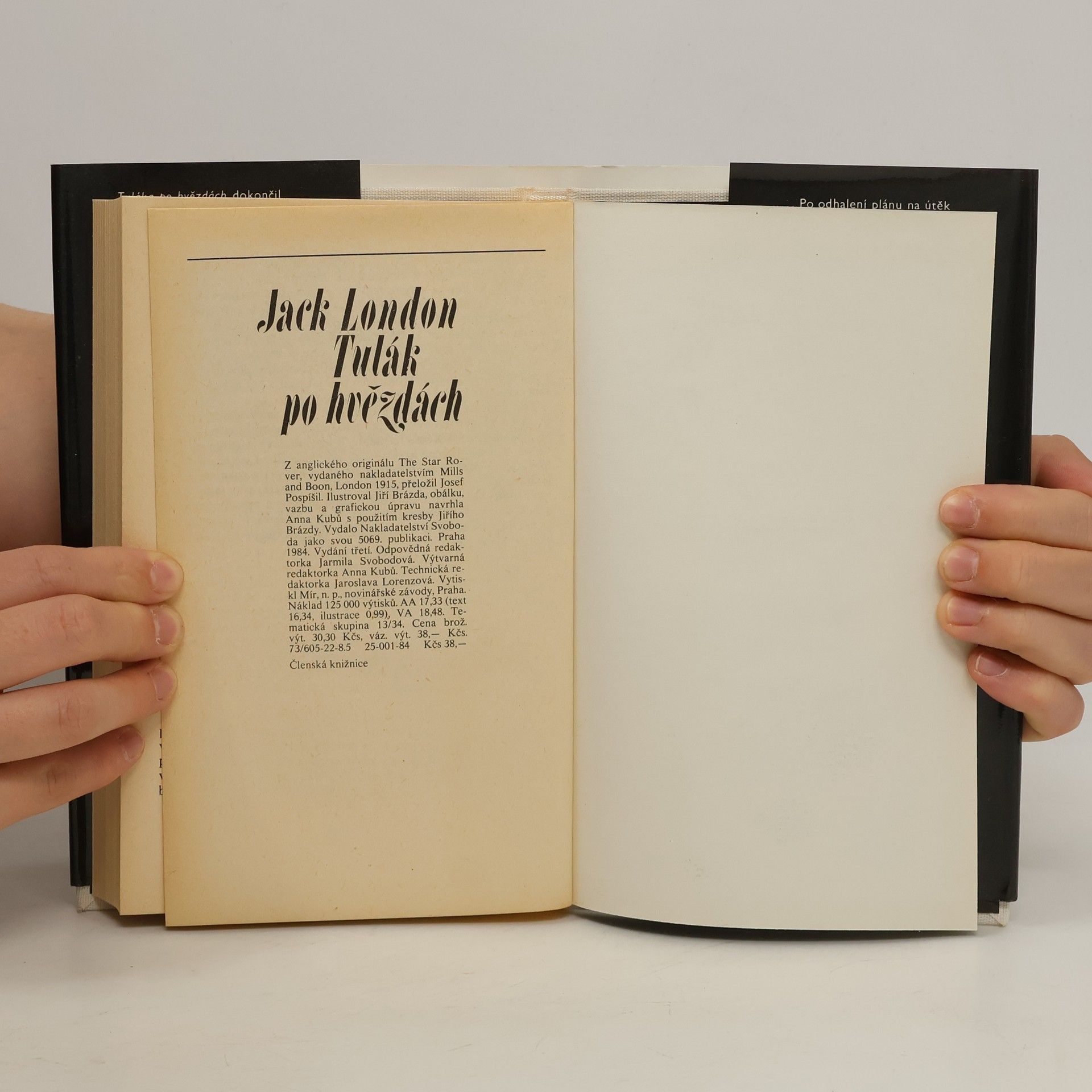Jack London Tulák po hvězdách