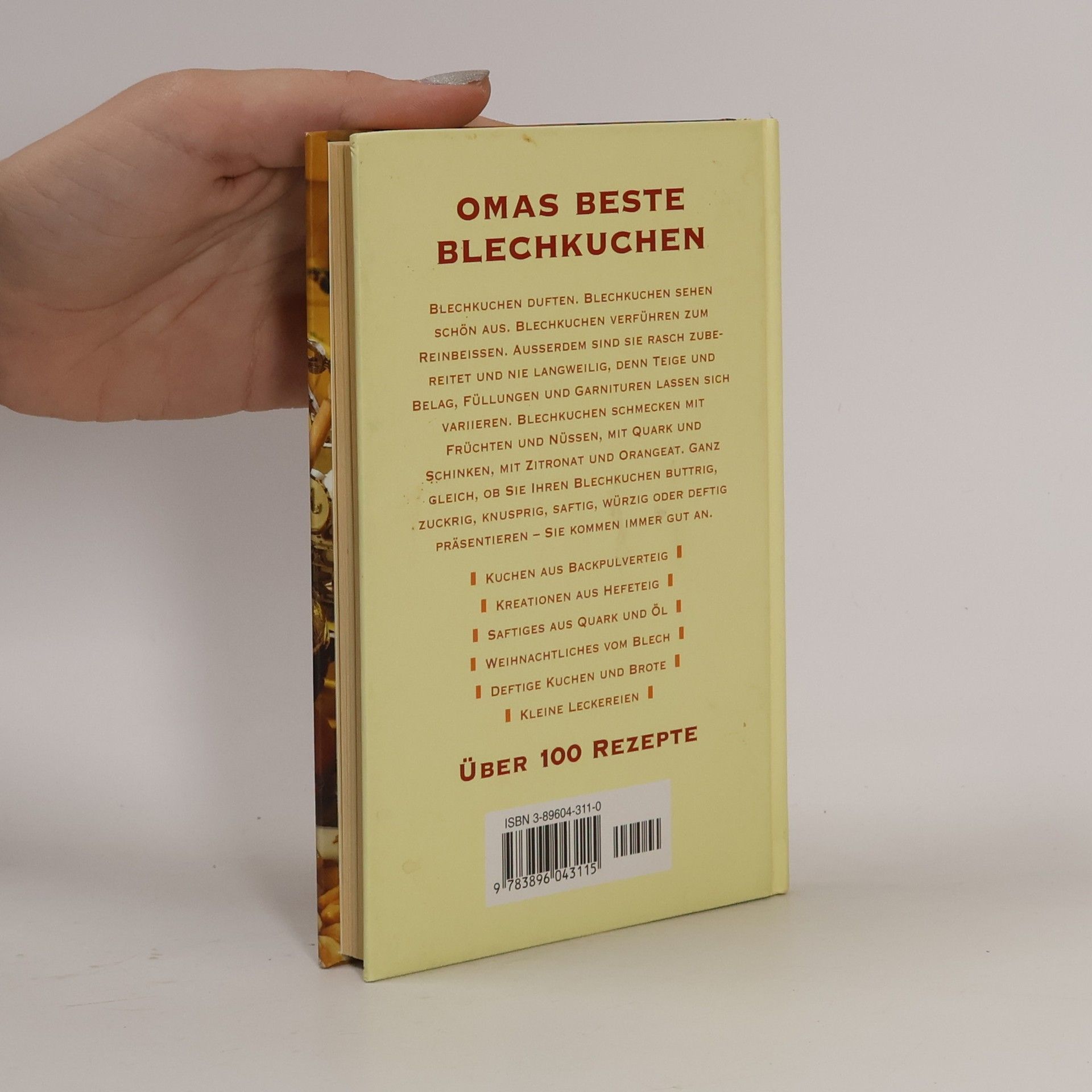 Oda Tietz Omas beste Blechkuchen