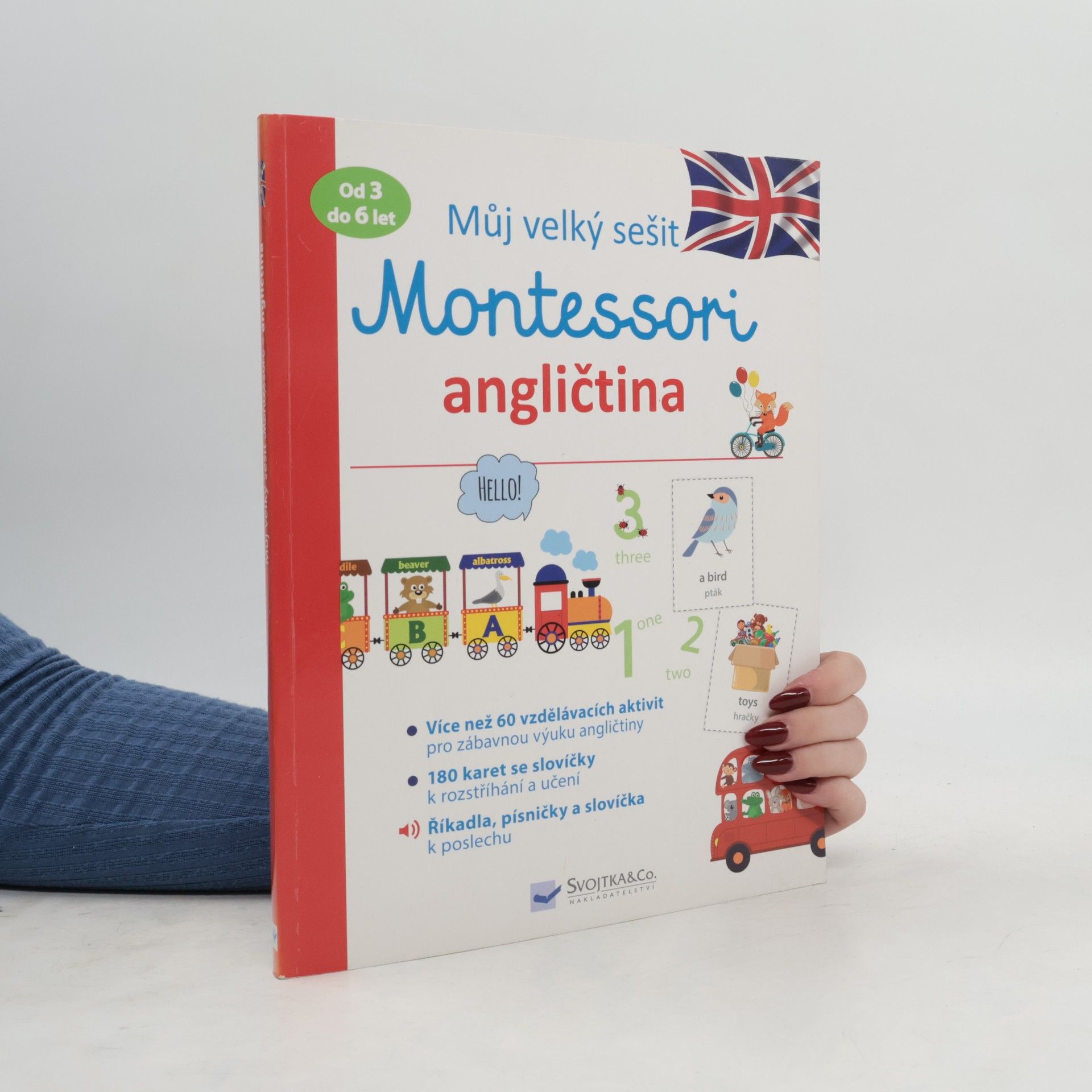 Lydie Barusseau Můj velký sešit Montessori. Angličtina