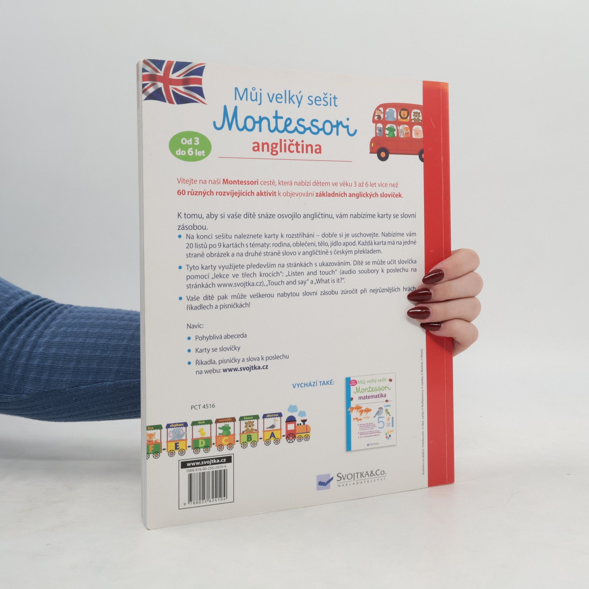 Adéla Poláková Můj velký sešit Montessori. Angličtina
