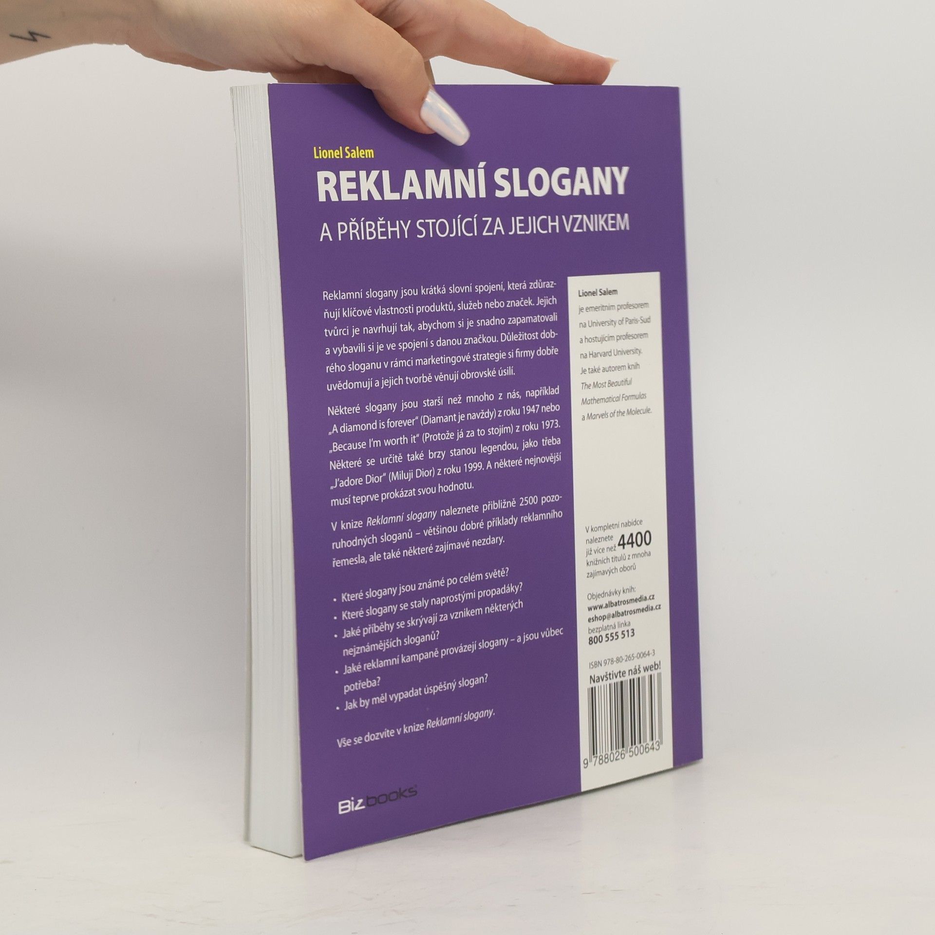 Lionel Salem Reklamní slogany