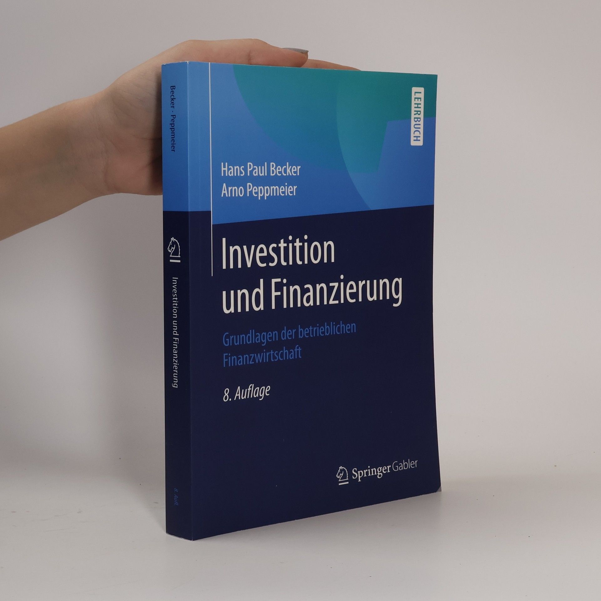 Hans Becker Investition und Finanzierung