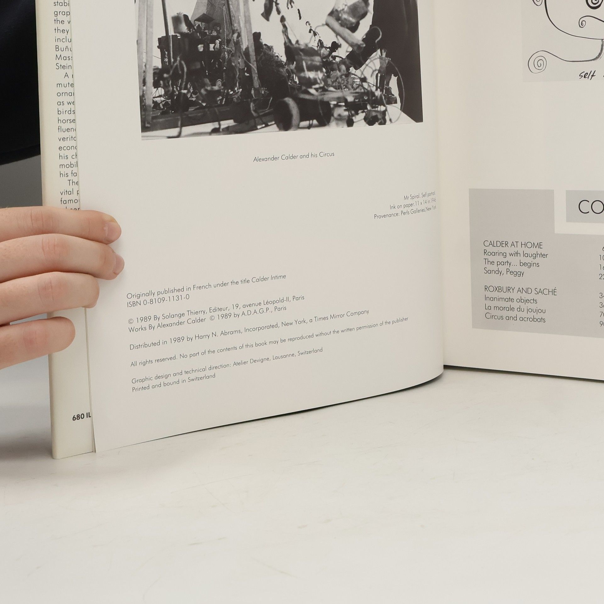 Daniel Marchesseau The Intimate World of Alexander Calder