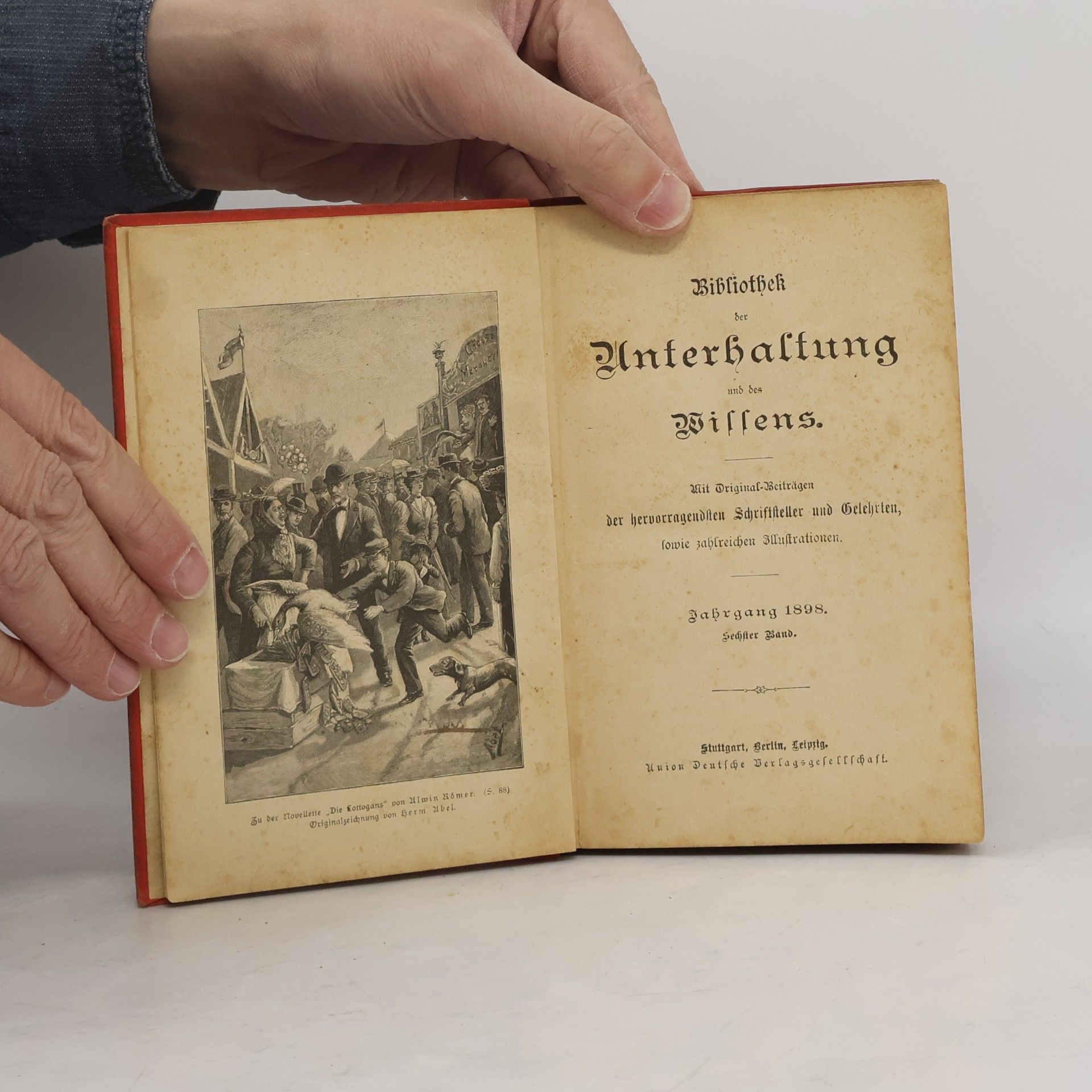 Kolektív autorov Bibliothek der Unterhaltung und des Wissens 6.