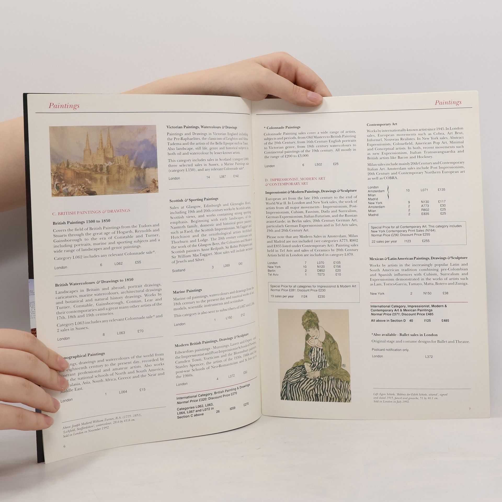 Kolektiv autorů Sotheby's. Catalogue Subscriptions & Publications 1993