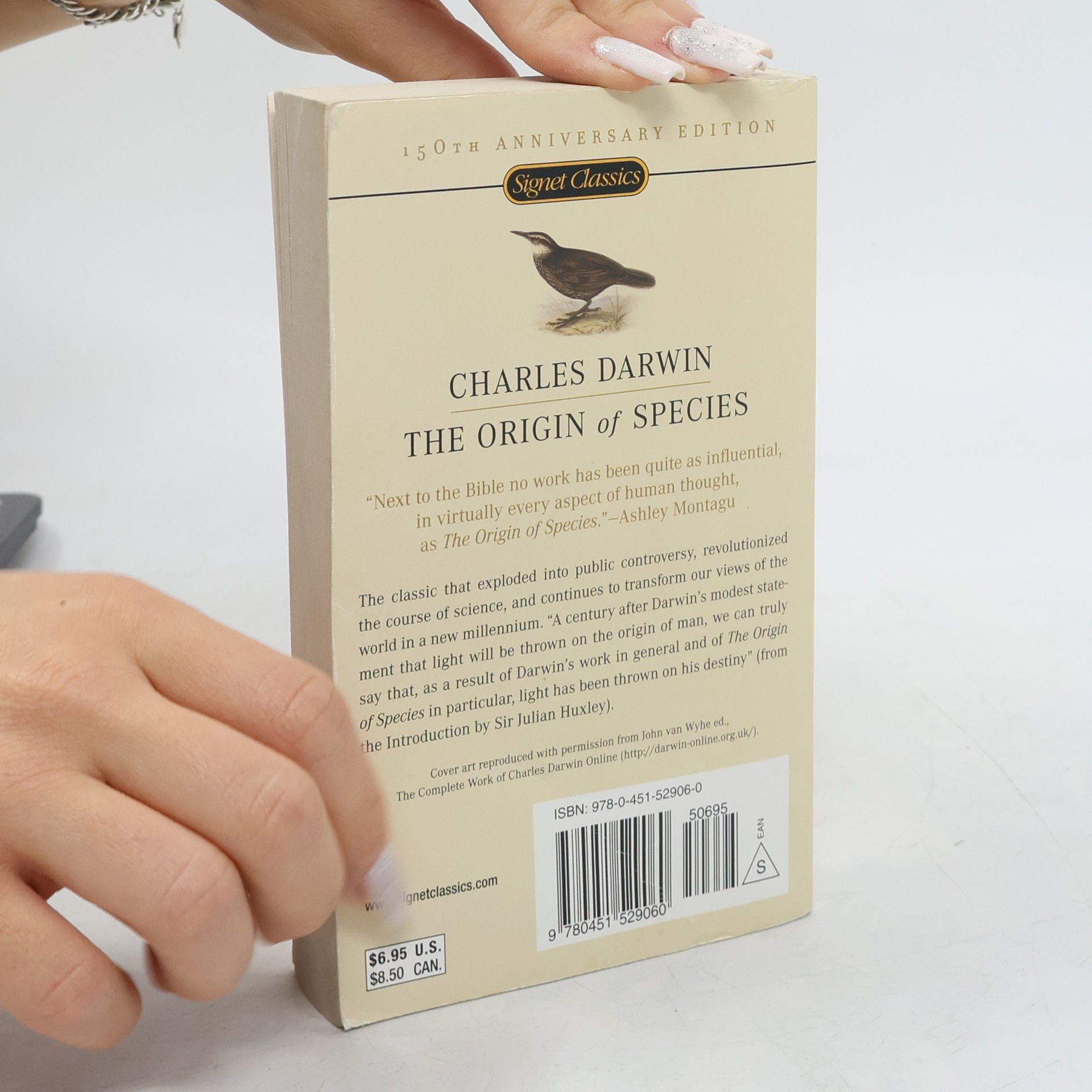 Charles Darwin The origin of species
