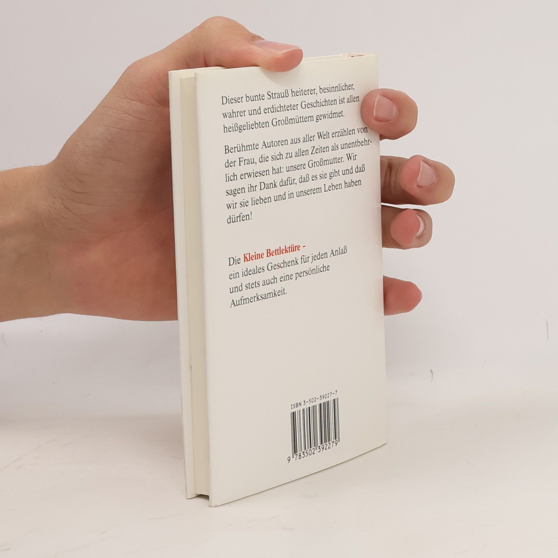 Unknown Author Kleine Bettlektüre für die allerbeste Großmutter