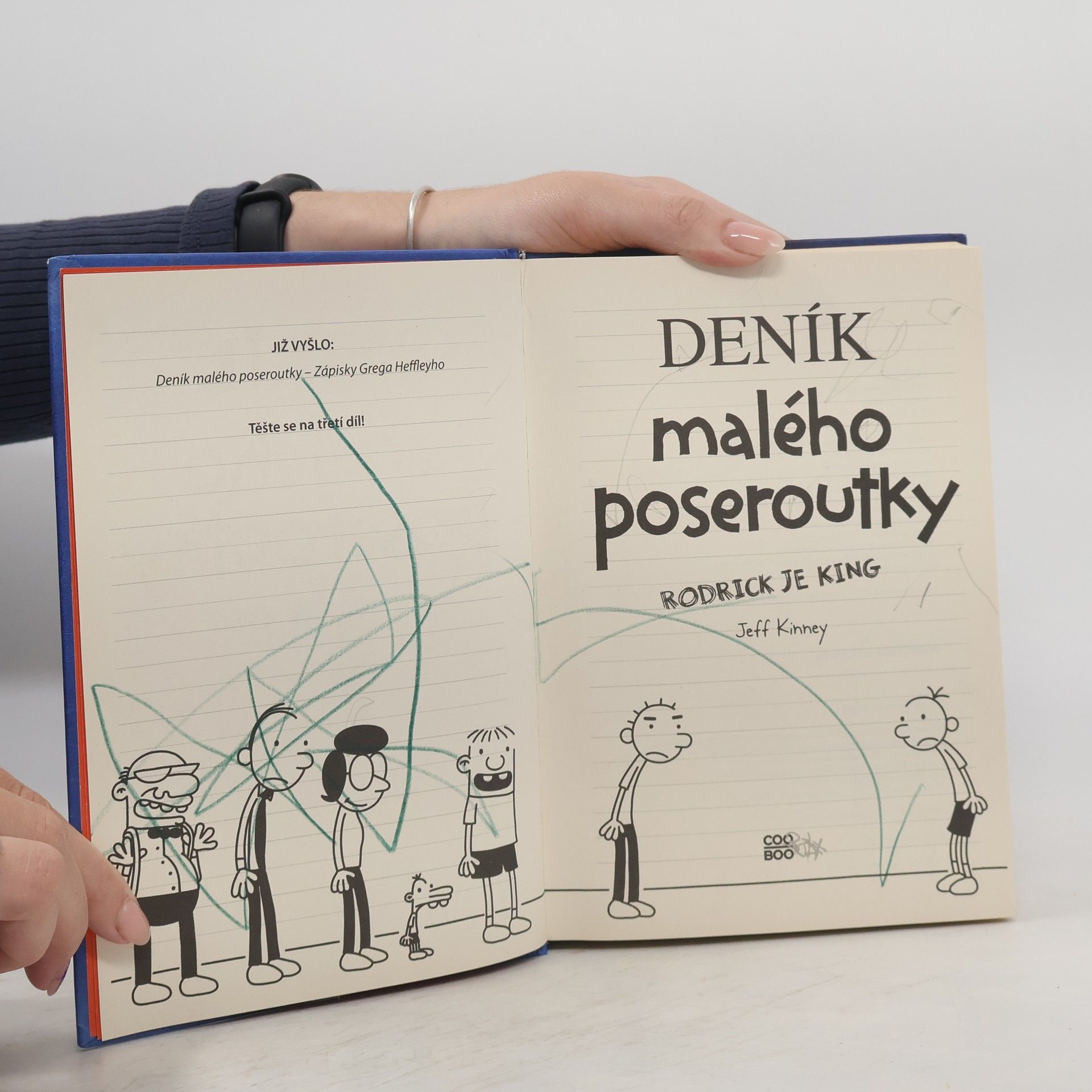 Jeff Kinney Deník malého poseroutky 2. Rodrick je king