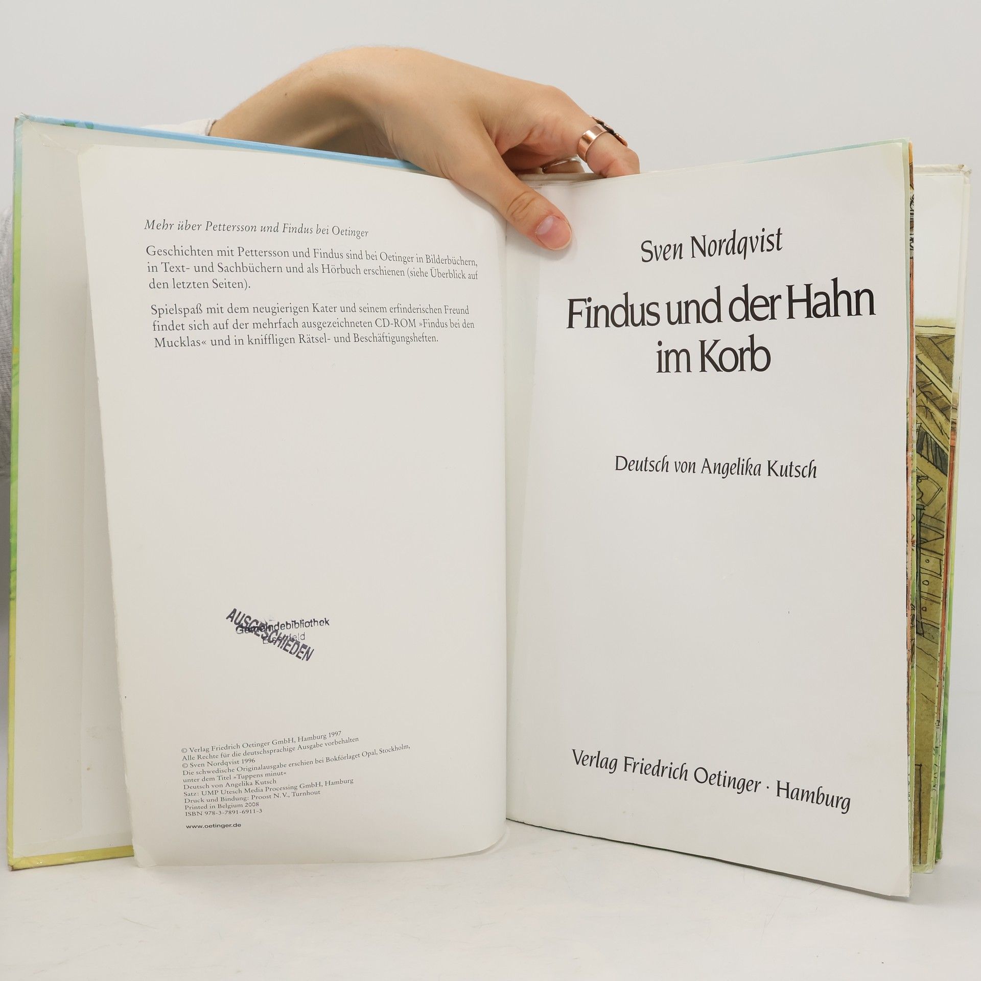 Sven Nordqvist Findus und der Hahn im Korb