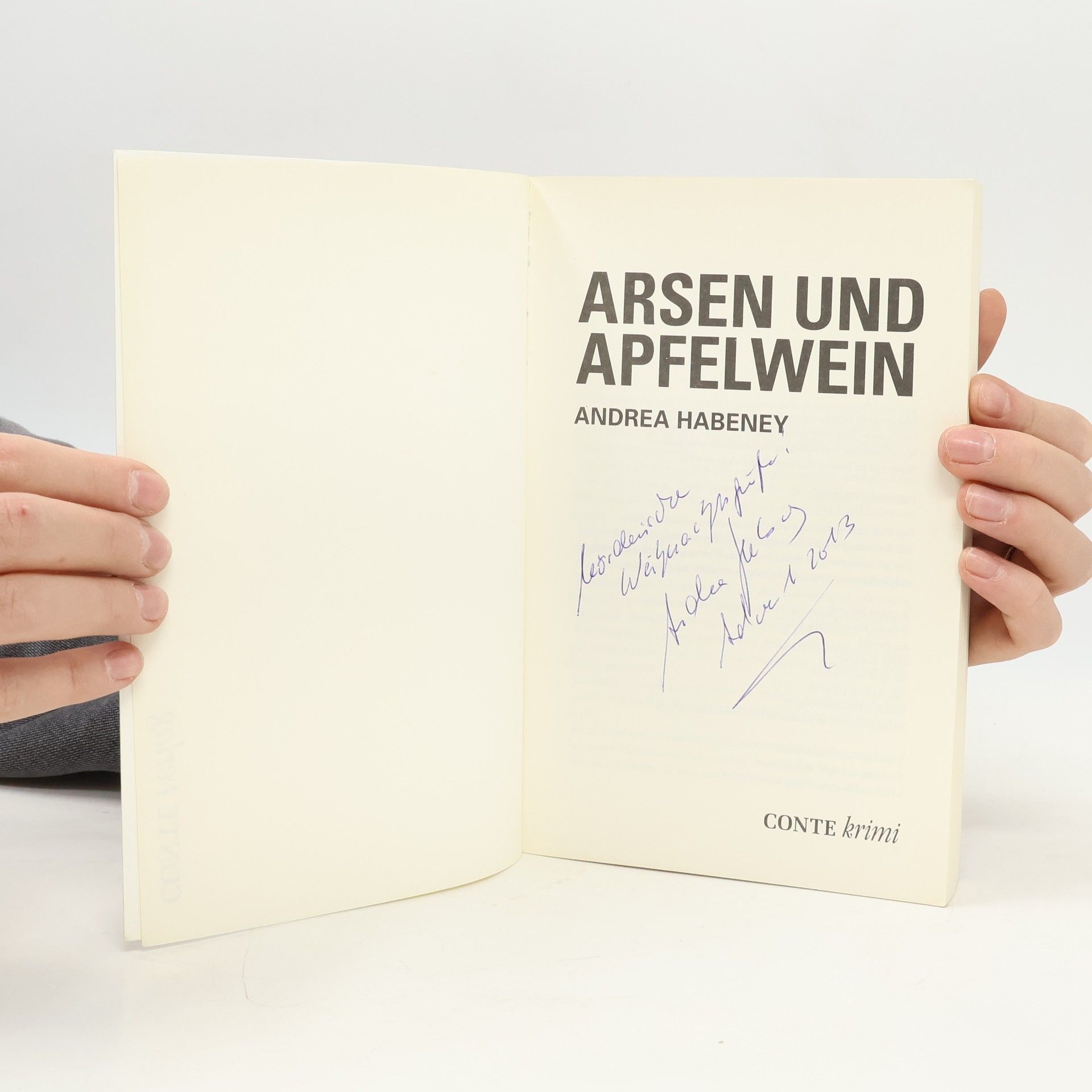 Andrea Habeney Arsen und Apfelwein