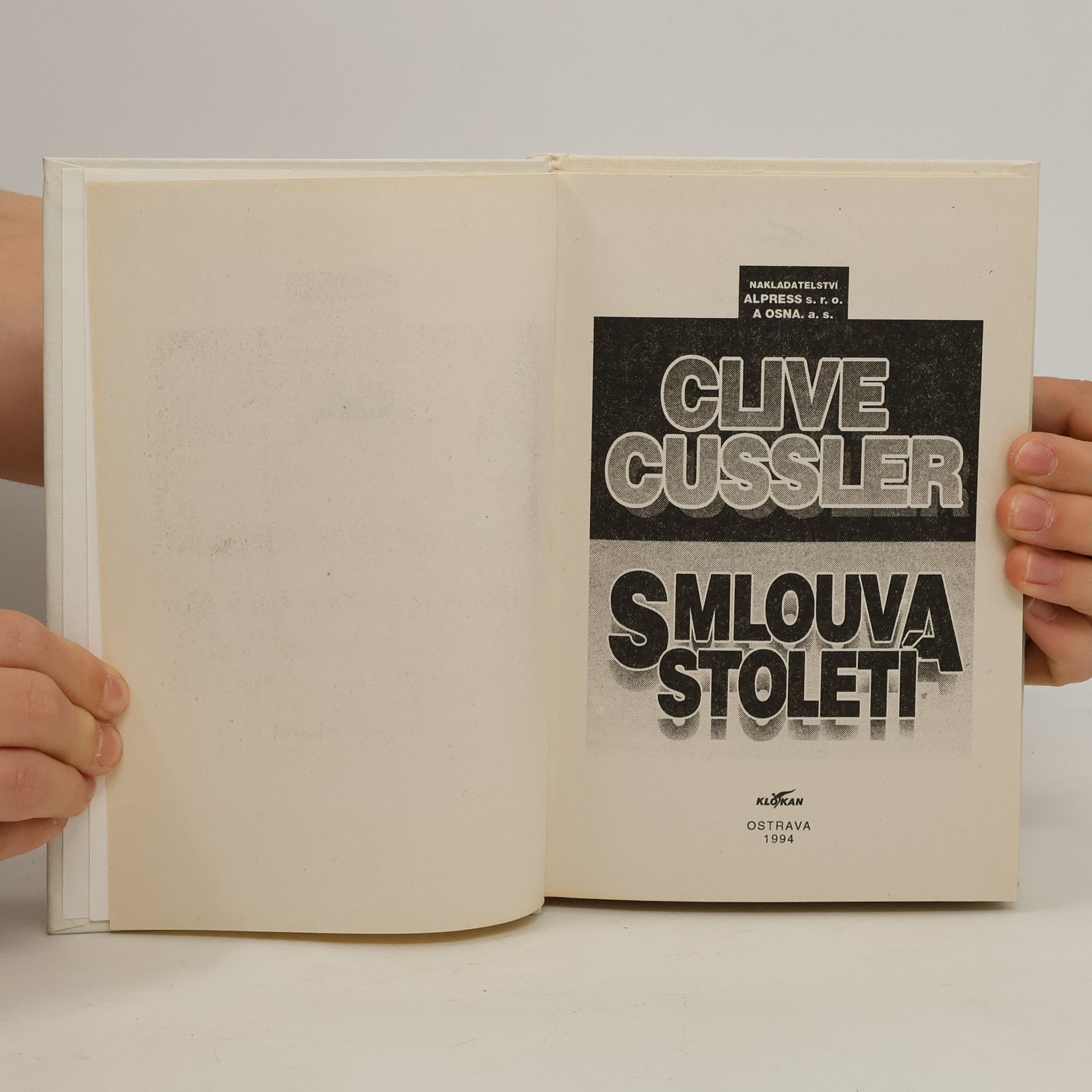 Clive Cussler Smlouva století